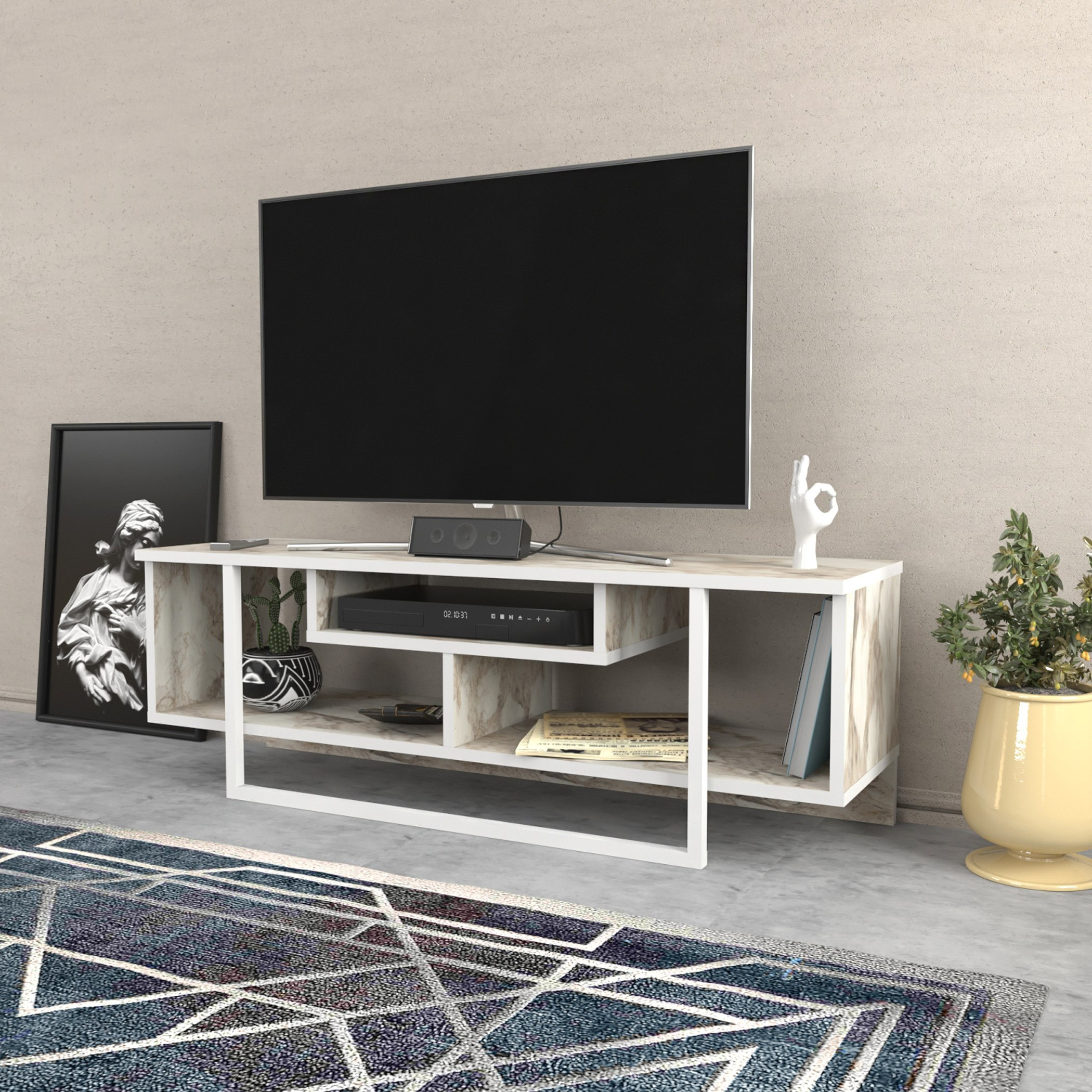 Dale 1.2 Metre TV Unit for TVs up to 50 inches-hbxlivingroom-mediaunitsandstorage-tvunits-image-6