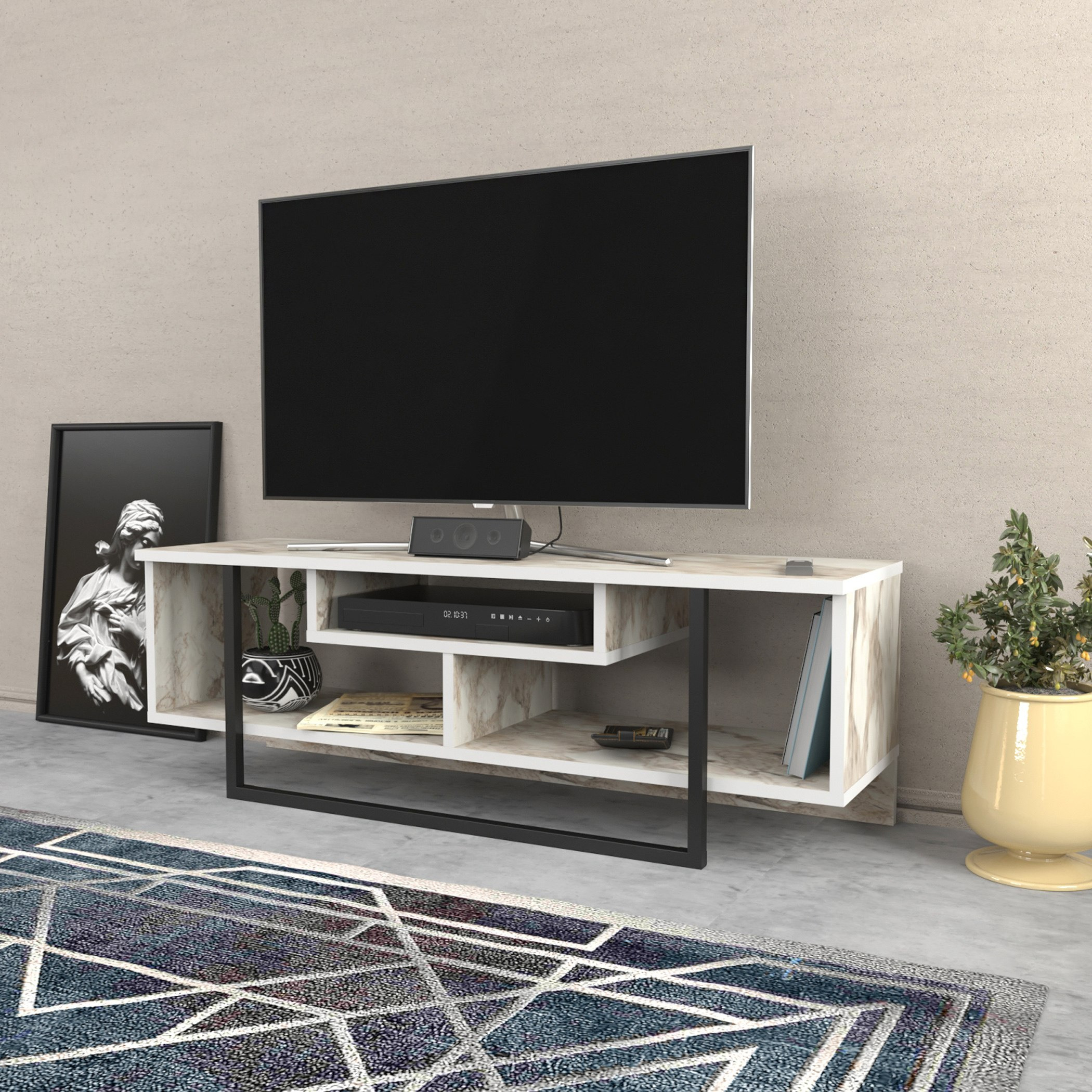 وحدة تلفزيون حتى 50 بوصة 1.2 متر من دال-hbxlivingroom-mediaunitsandstorage-tvunits-image-7