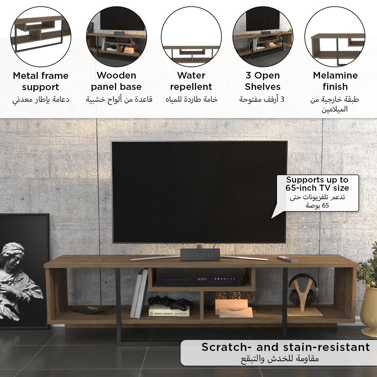 Modulix Dale 1.5 Metre Large TV Unit for TVs up to 65 inches-hbxlivingroom-mediaunitsandstorage-tvunits-image-8