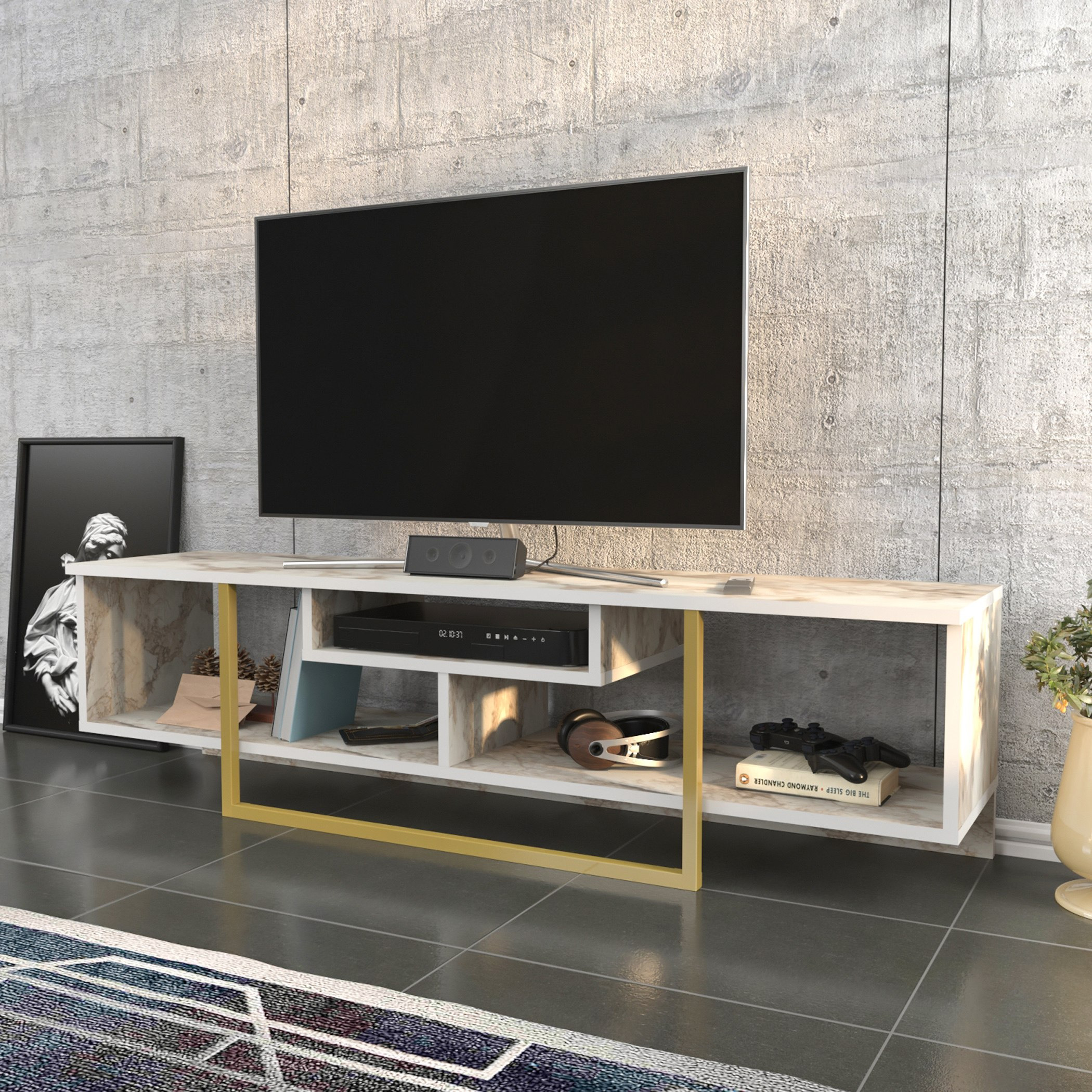وحدة تلفزيون كبيرة حتى 65 بوصة 1.5 متر من مودوليكس دايل-hbxlivingroom-mediaunitsandstorage-tvunits-image-4
