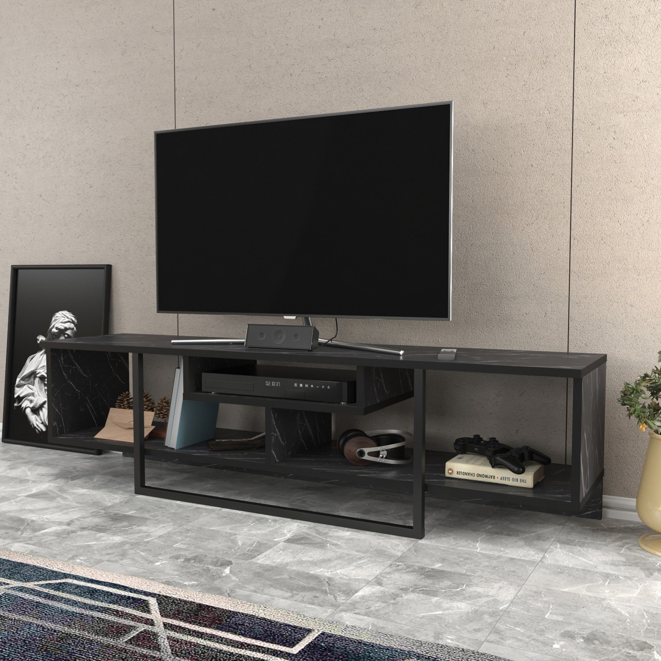 وحدة تلفزيون كبيرة حتى 65 بوصة 1.5 متر من مودوليكس دايل-hbxlivingroom-mediaunitsandstorage-tvunits-image-3