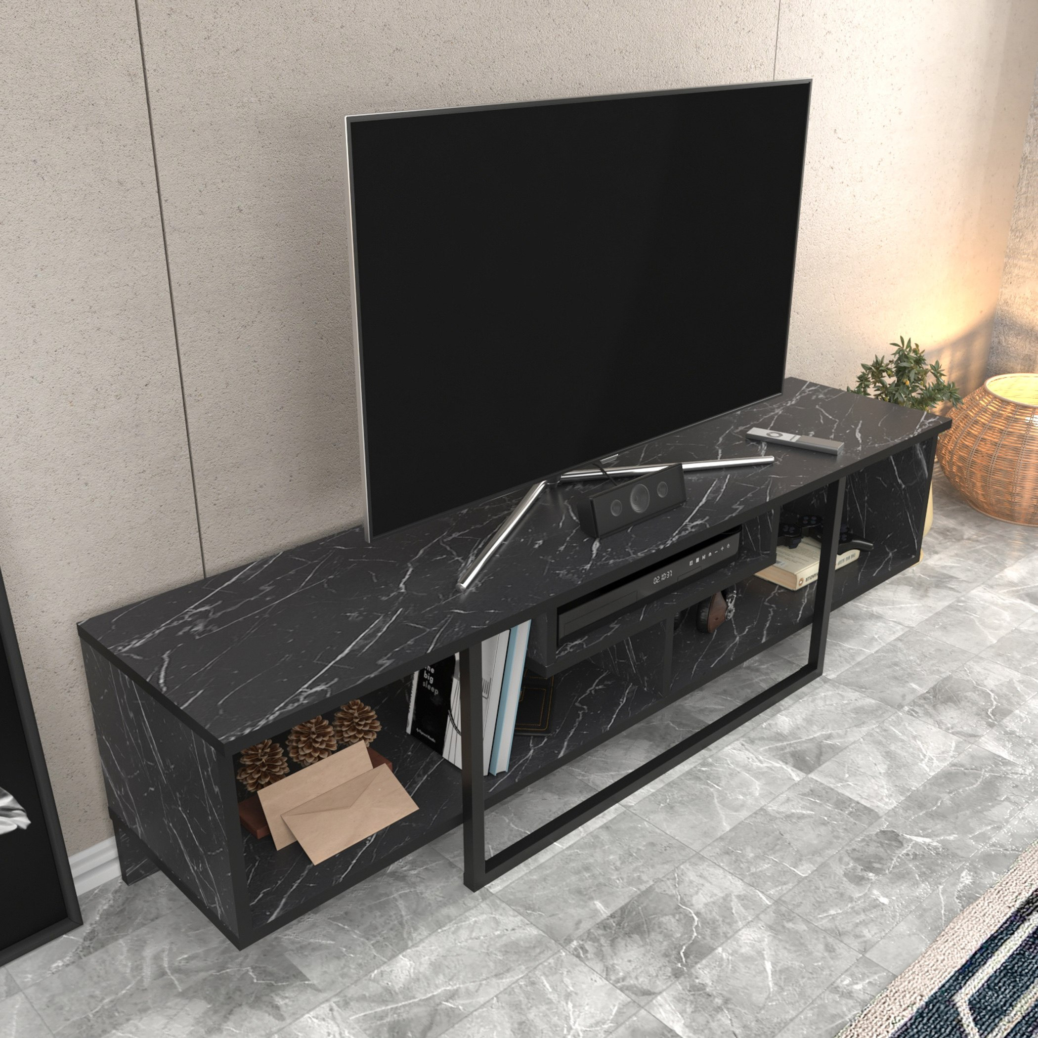 وحدة تلفزيون كبيرة حتى 65 بوصة 1.5 متر من مودوليكس دايل-hbxlivingroom-mediaunitsandstorage-tvunits-image-4