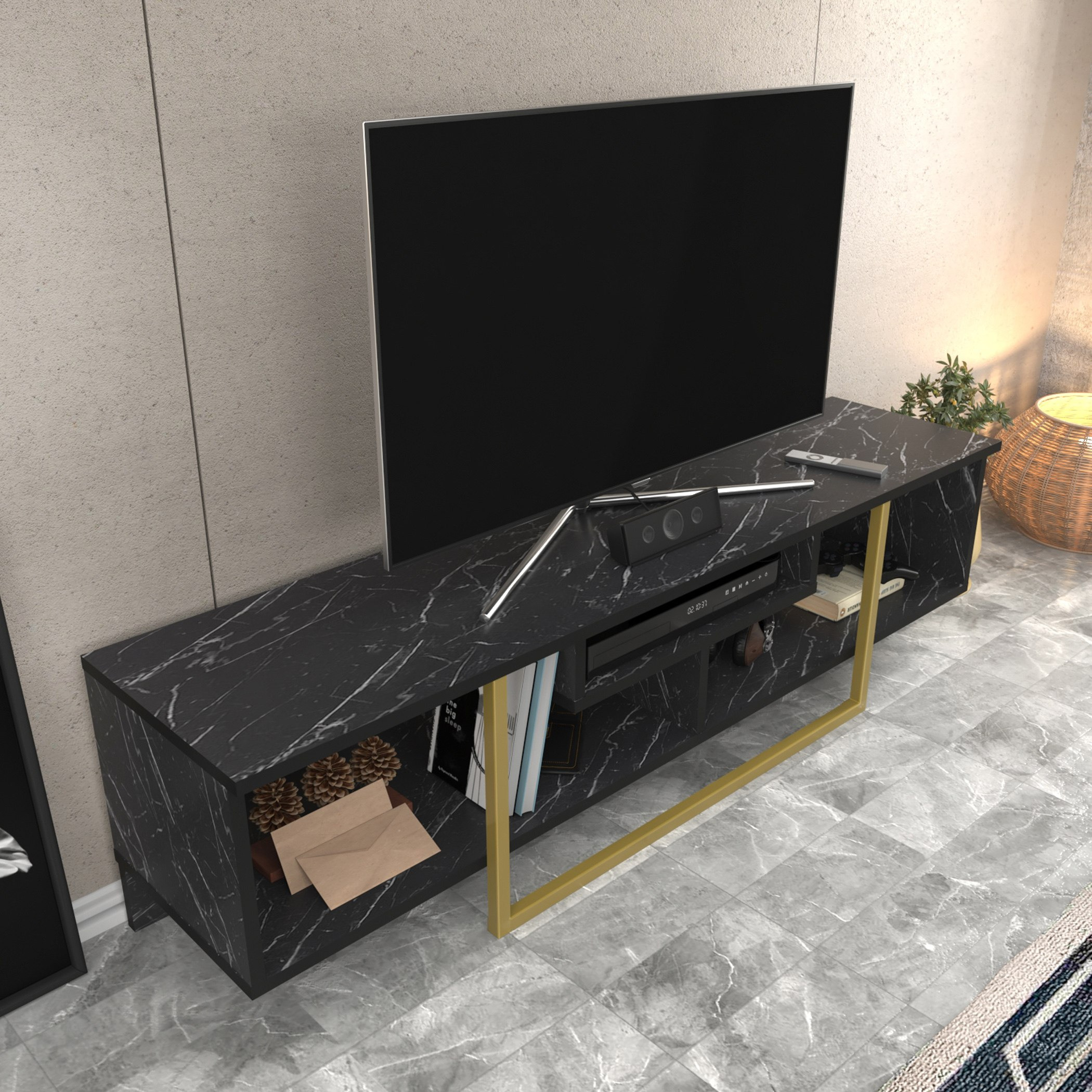 وحدة تلفزيون كبيرة حتى 65 بوصة 1.5 متر من مودوليكس دايل-hbxlivingroom-mediaunitsandstorage-tvunits-image-3