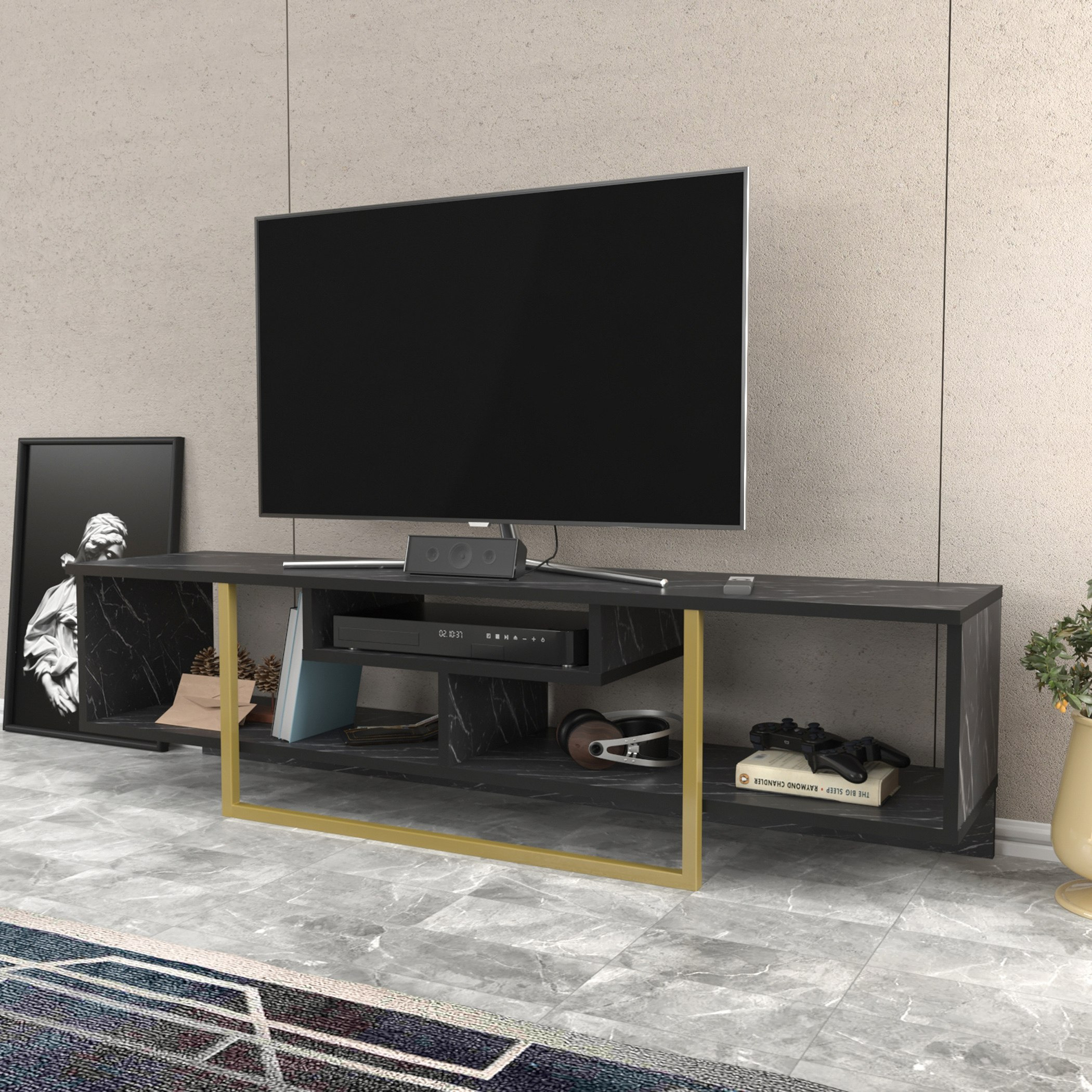 وحدة تلفزيون كبيرة حتى 65 بوصة 1.5 متر من مودوليكس دايل-hbxlivingroom-mediaunitsandstorage-tvunits-image-4