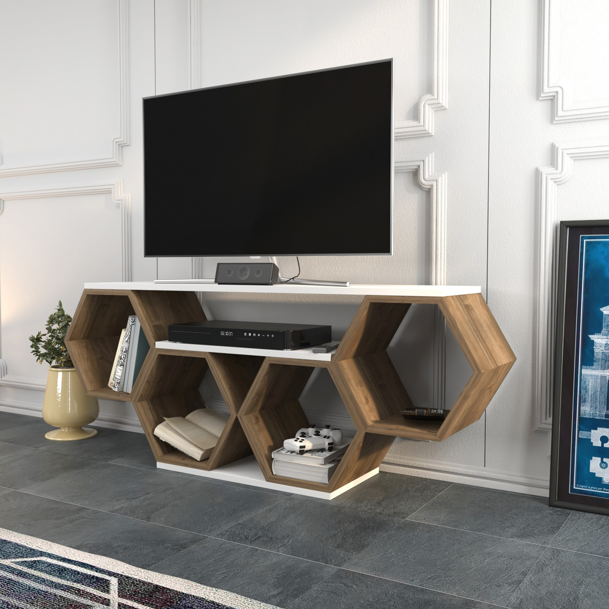 وحدة تلفزيون حتى 60 بوصة 1.4 متر من مودوليكس أستا-hbxlivingroom-mediaunitsandstorage-tvunits-image-5