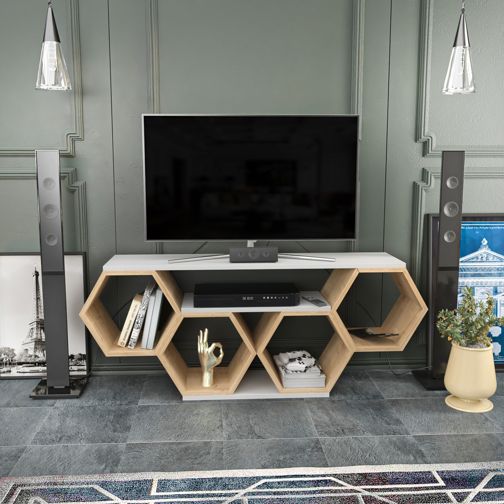 وحدة تلفزيون حتى 60 بوصة 1.4 متر من مودوليكس أستا-hbxlivingroom-mediaunitsandstorage-tvunits-image-1