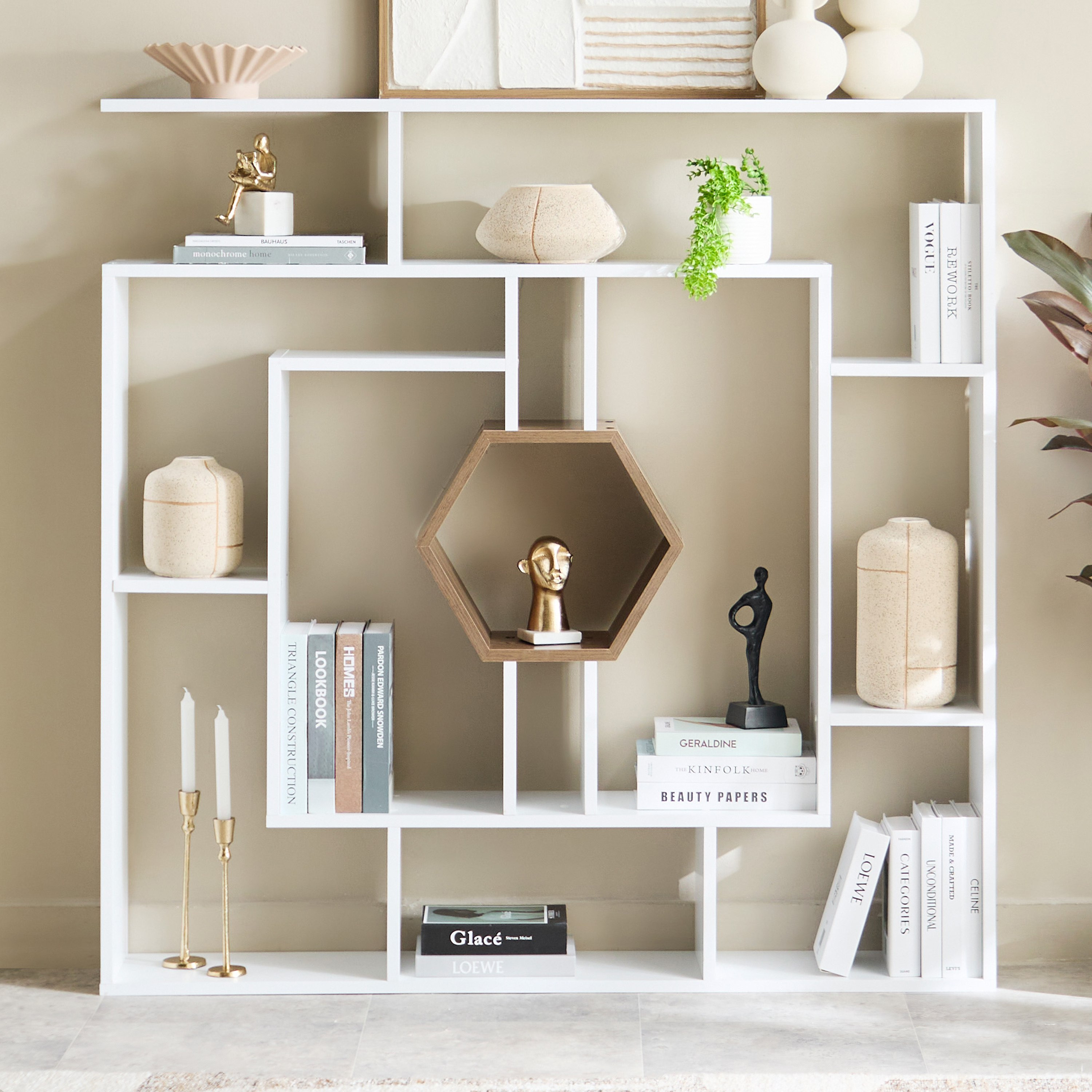 خزانة كتب مع مقسّم من مودوليكس ڤيرو-hbxfurniture-office-bookcases-image-2