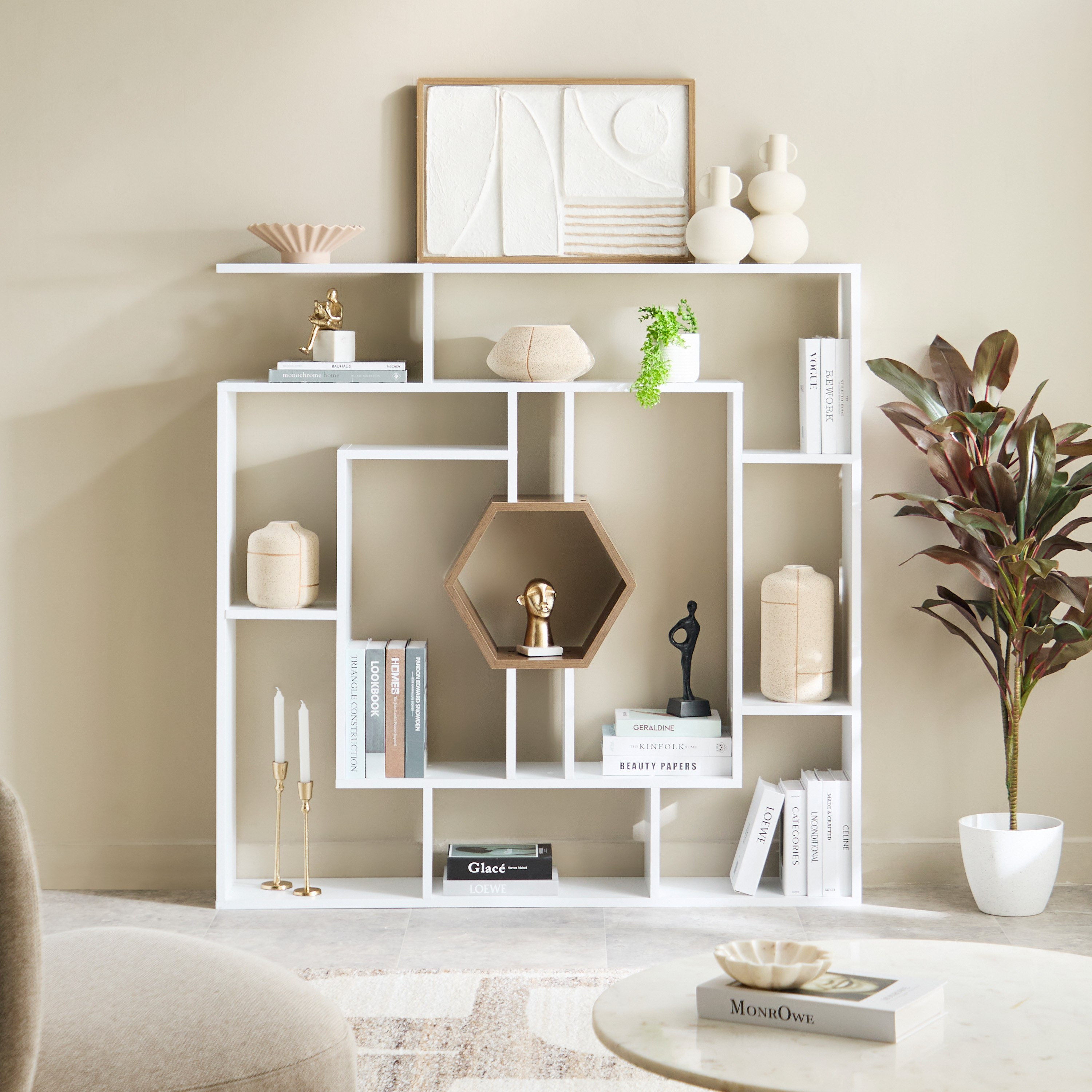 خزانة كتب مع مقسّم من مودوليكس ڤيرو-hbxfurniture-office-bookcases-image-6