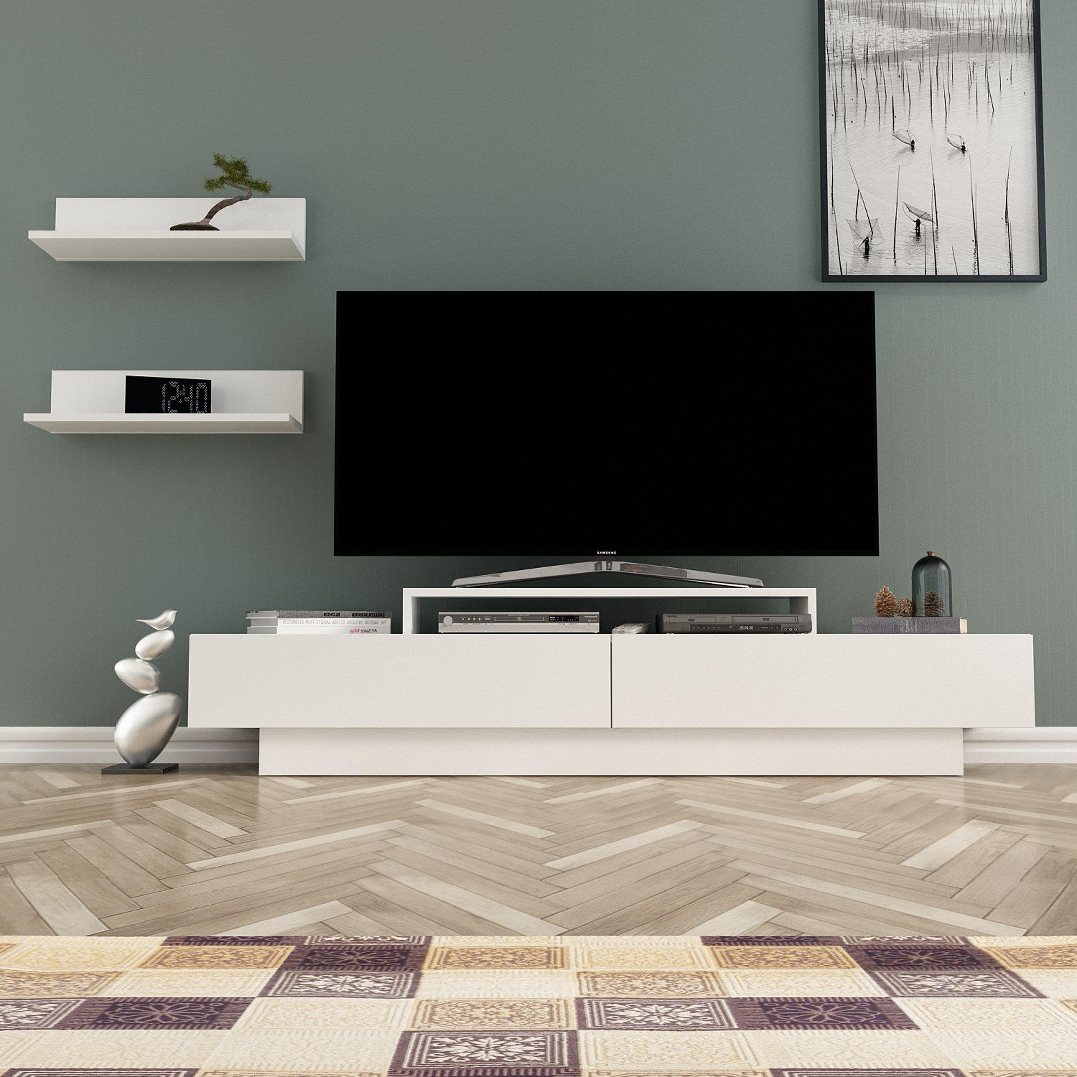 وحدة تلفزيون حتى 75 بوصة 1.8 متر من مودوليكس مابل-hbxlivingroom-mediaunitsandstorage-tvunits-image-1