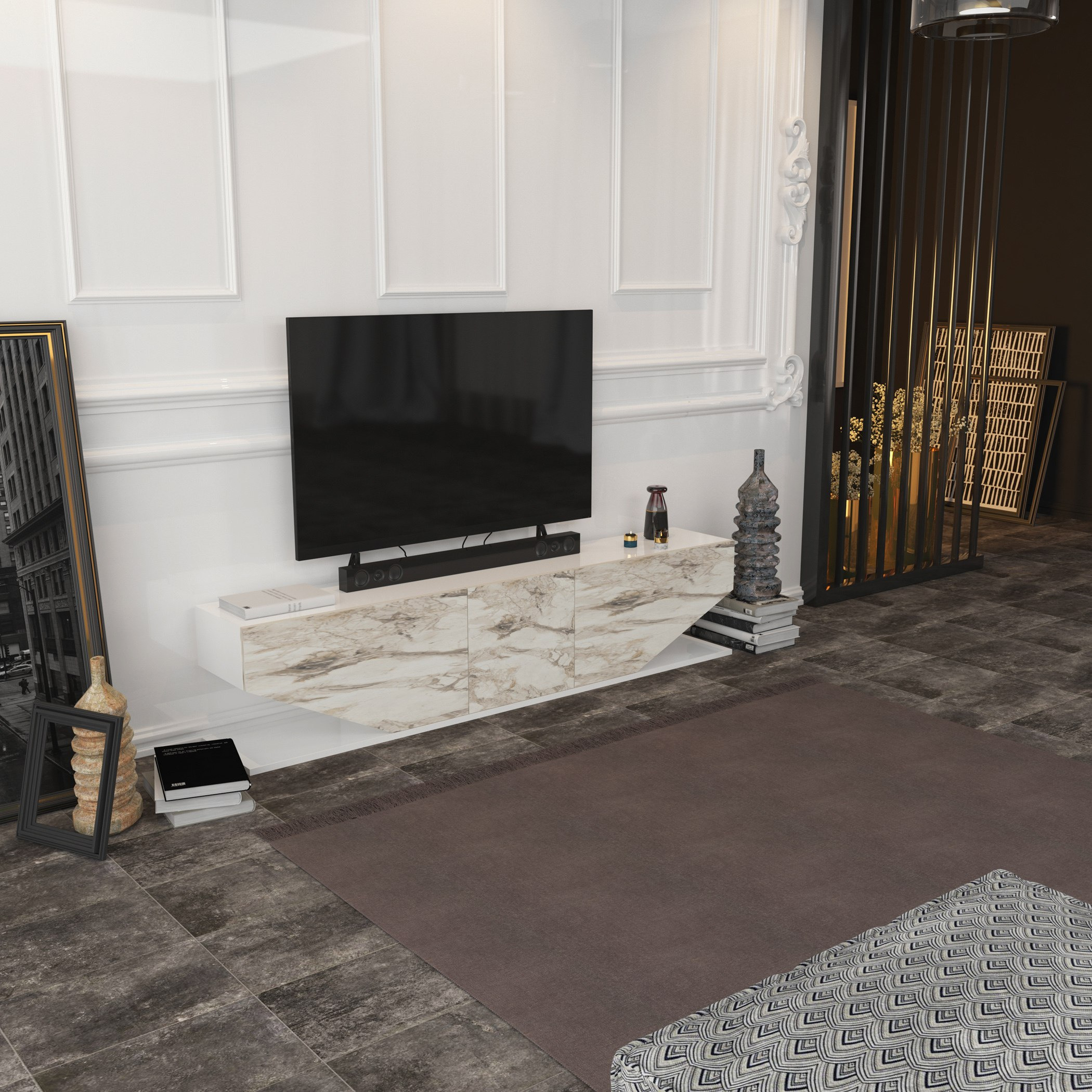 وحدة تلفزيون حتى 75 بوصة 1.8 متر من مودوليكس أوبس-hbxlivingroom-mediaunitsandstorage-tvunits-image-2