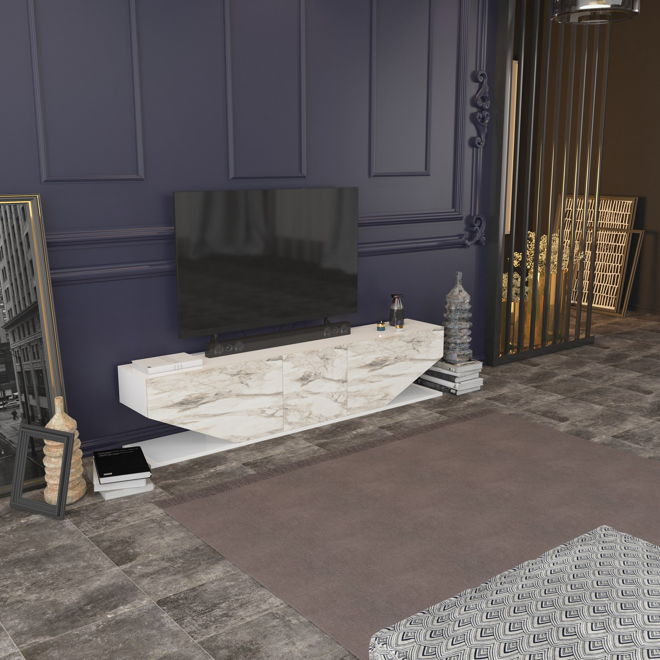 وحدة تلفزيون حتى 75 بوصة 1.8 متر من مودوليكس أوبس-hbxlivingroom-mediaunitsandstorage-tvunits-image-9