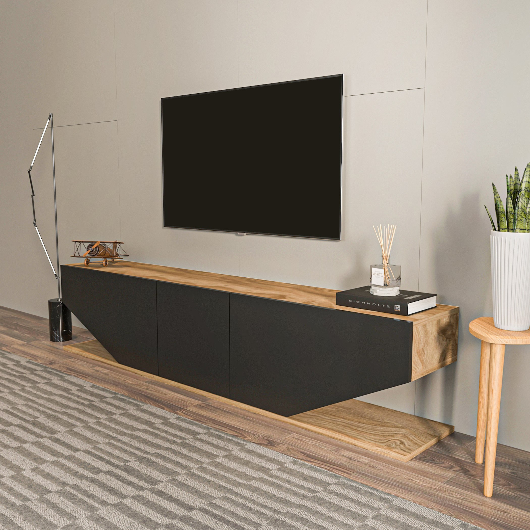 Modulix Opus 1.8 Metre TV Unit for TVs up to 75 inches-hbxlivingroom-mediaunitsandstorage-tvunits-image-3