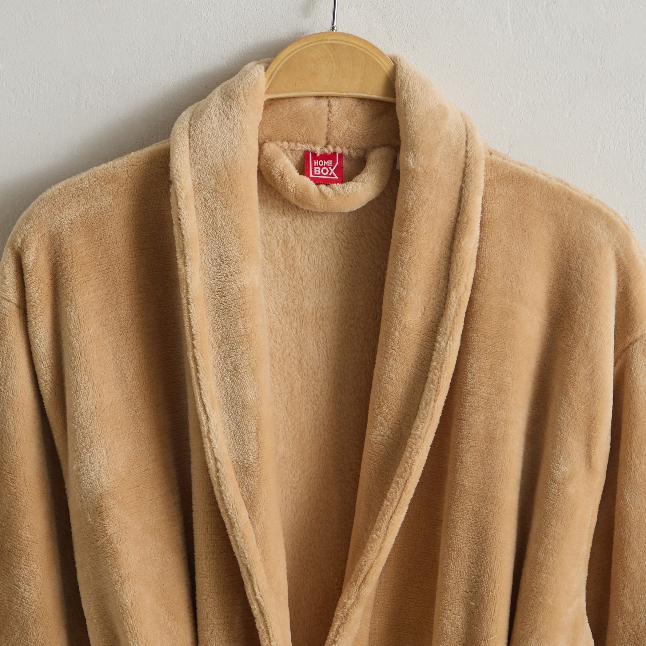 Atlanta Microfibre Flannel Bathrobe - Medium-hbxbathroom-bathroomtextiles-image-3