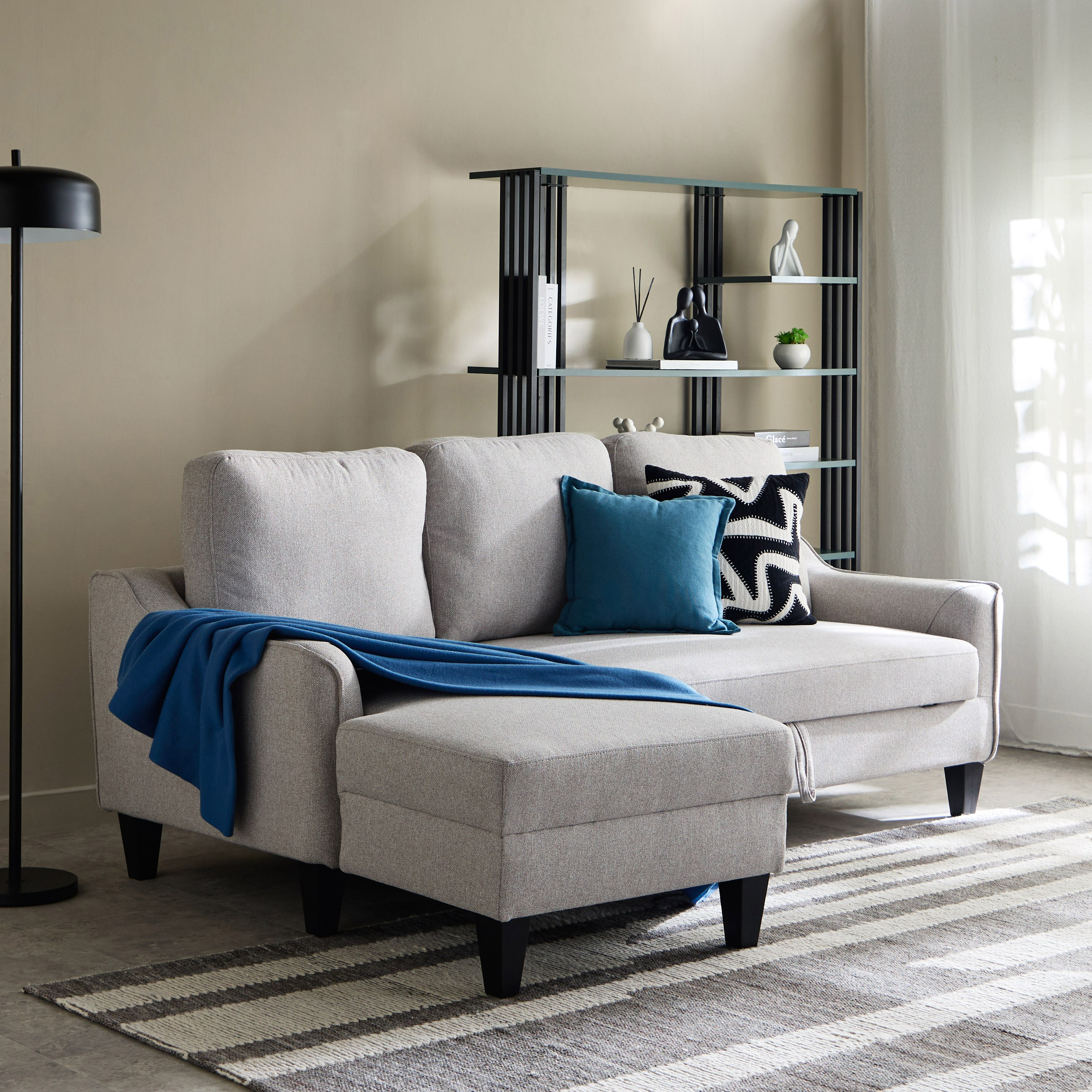 Sydney NXT Left Corner Sofa Bed with Side Pocket and USB-hbxfurniture-sofasandarmchairs-sofabeds-image-12
