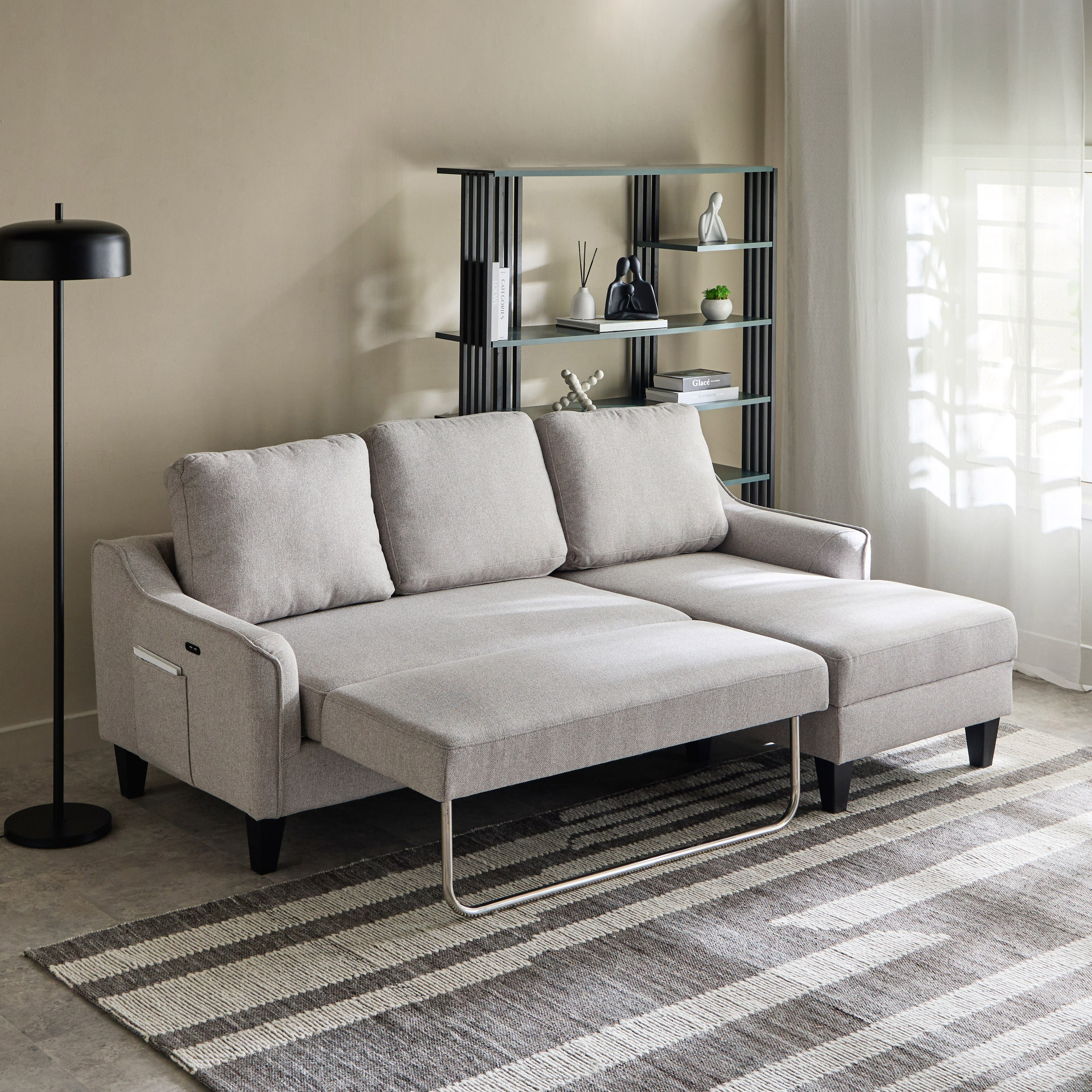 كنبة سرير ركنية يمين بجيب جانبي ويو إس بي إن إكس تي من سيدني-hbxfurniture-sofasandarmchairs-sofabeds-image-2