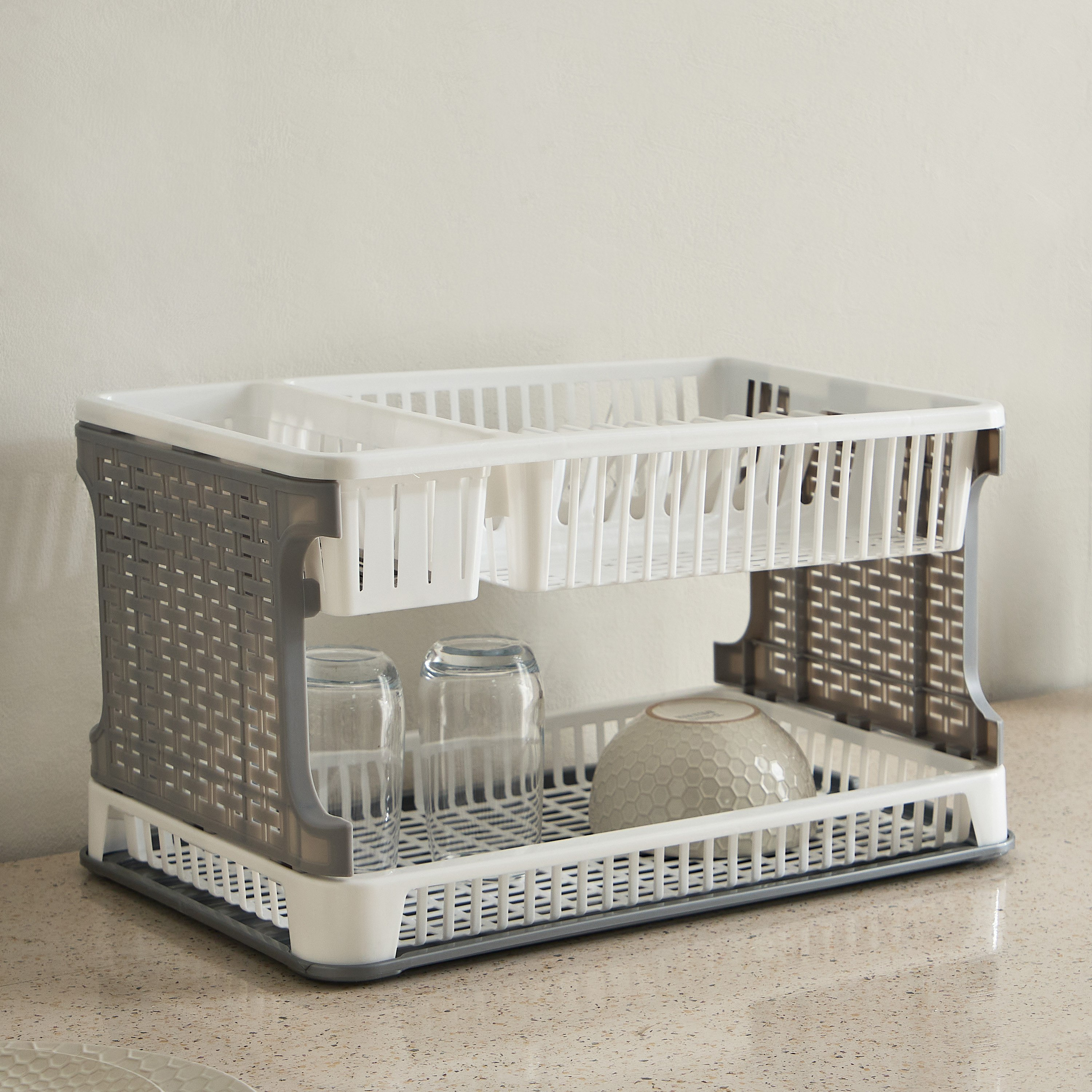 رف صحون بمستويين من تيتان-hbxhomeware-hbxkitchen-image-1