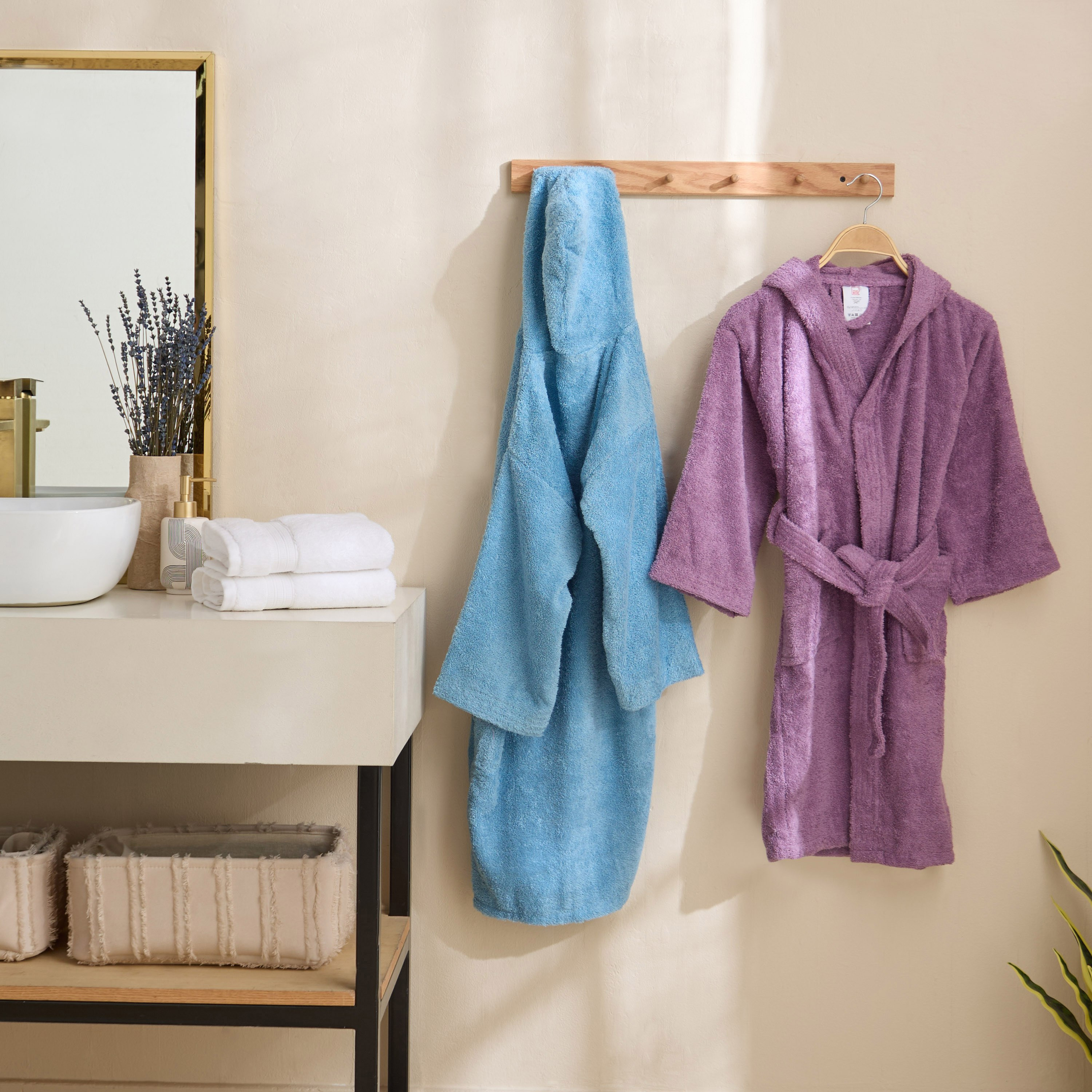 روب حمام بقبعة للأطفال من إيسنشال - كبير جدًا-hbxhomeware-hbxkidsandyouth-image-5