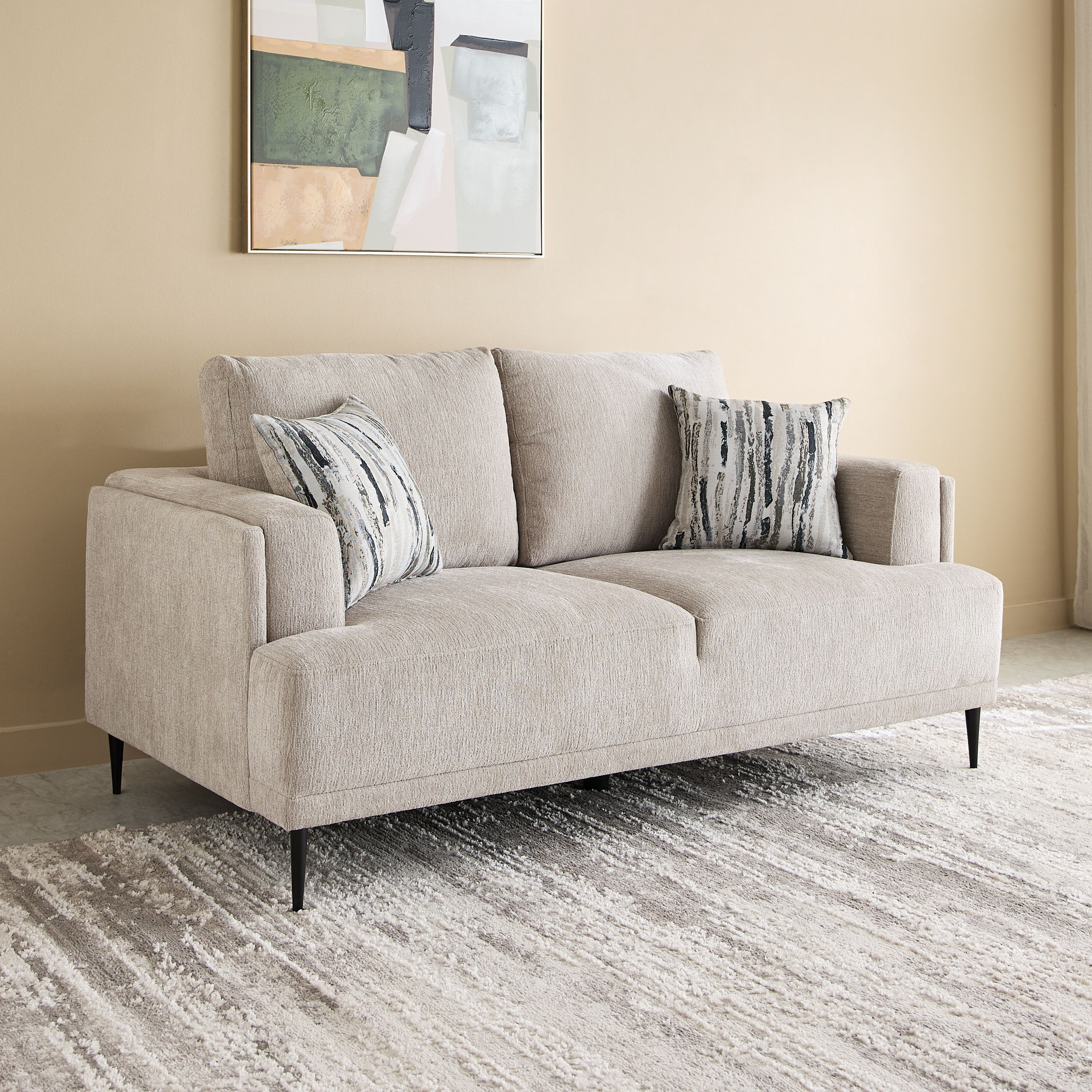 Panora 2-Seater Fabric Sofa with 2 Cushions-PROMO_HB_KSA_HBX10_190925-image-1