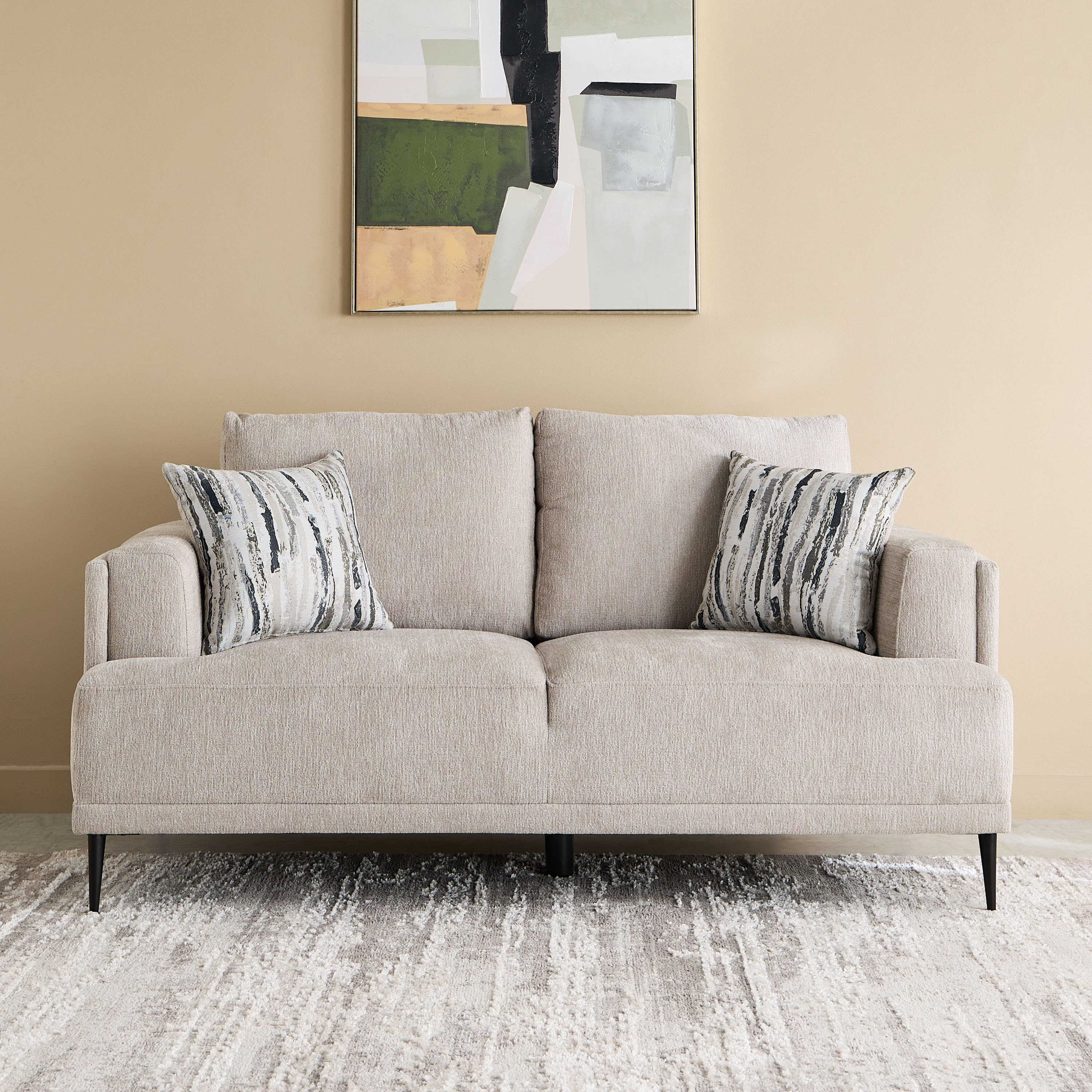 Panora 2-Seater Fabric Sofa with 2 Cushions-PROMO_HB_KSA_HBX10_190925-image-2