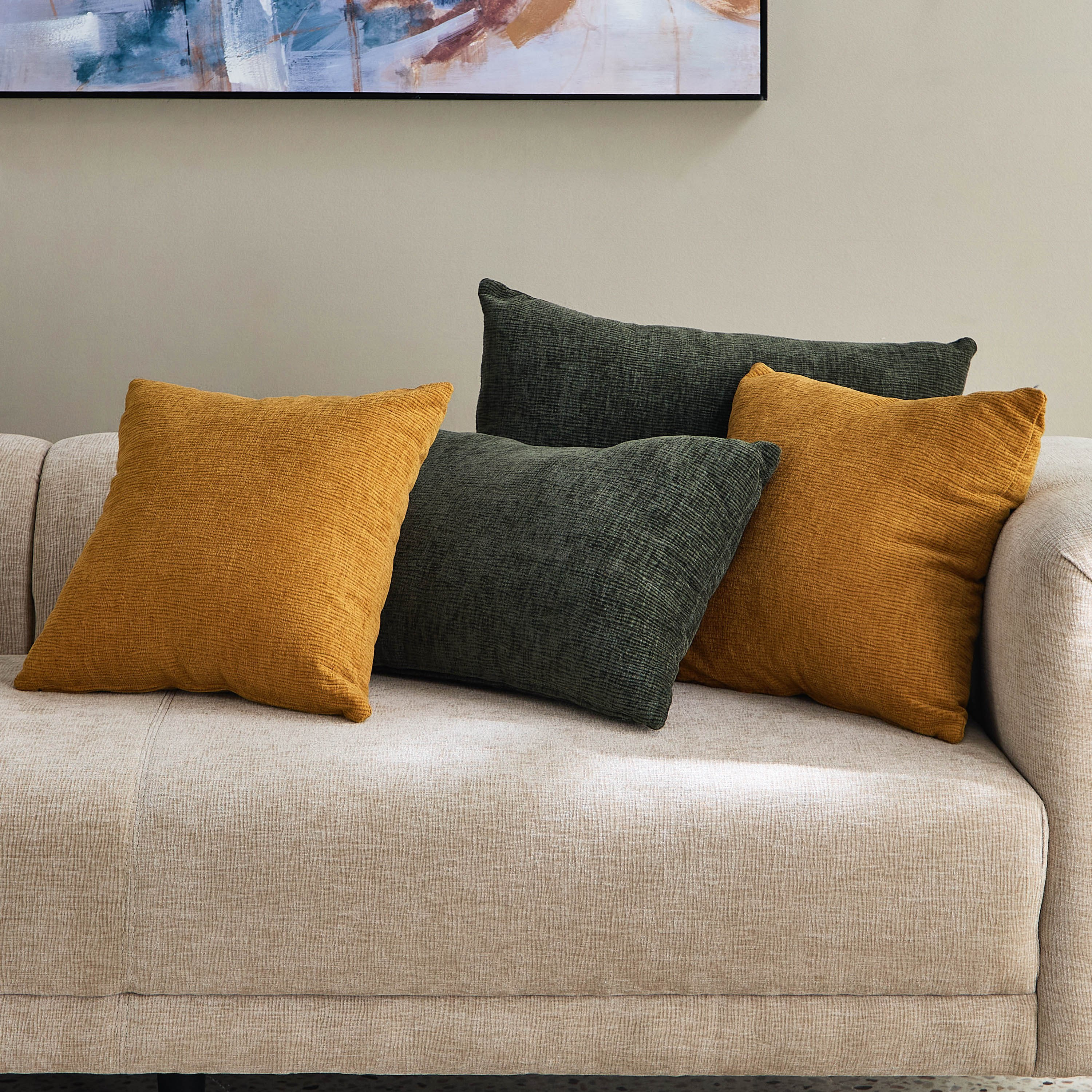 Nantes 3-Seater Fabric Sofa with 4 Cushions-hbxlivingroom-sofasandarmchairs-sofas-image-5