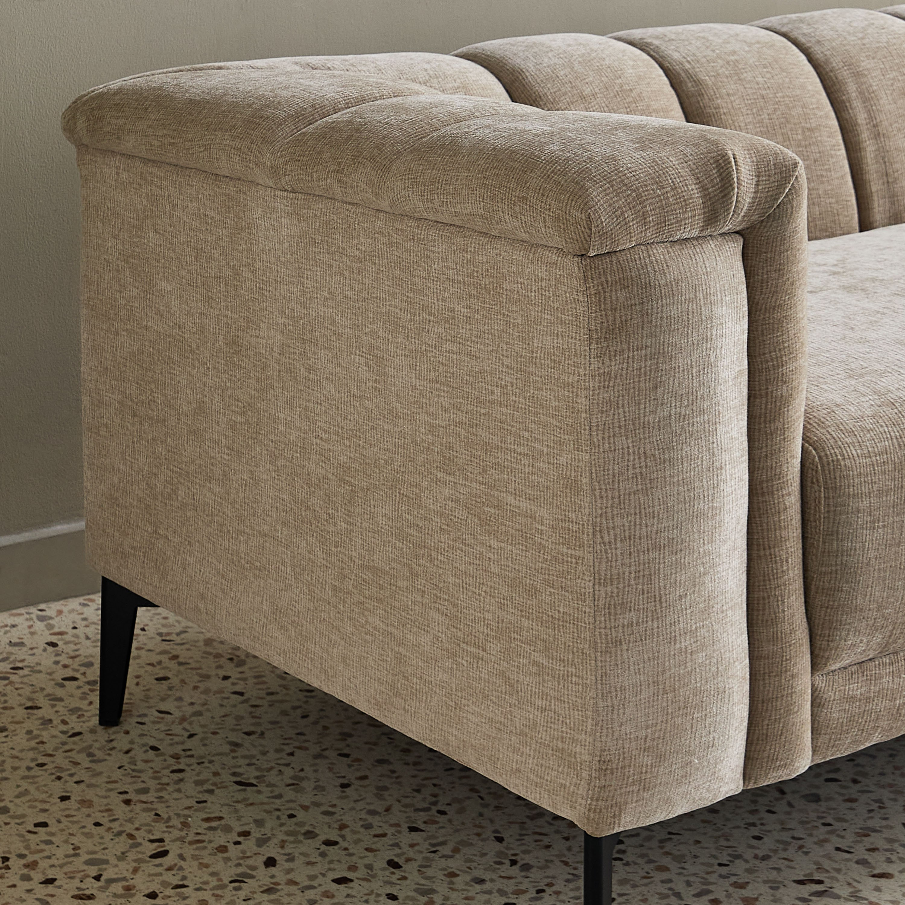 Nantes 3-Seater Fabric Sofa with 4 Cushions-hbxlivingroom-sofasandarmchairs-sofas-image-7