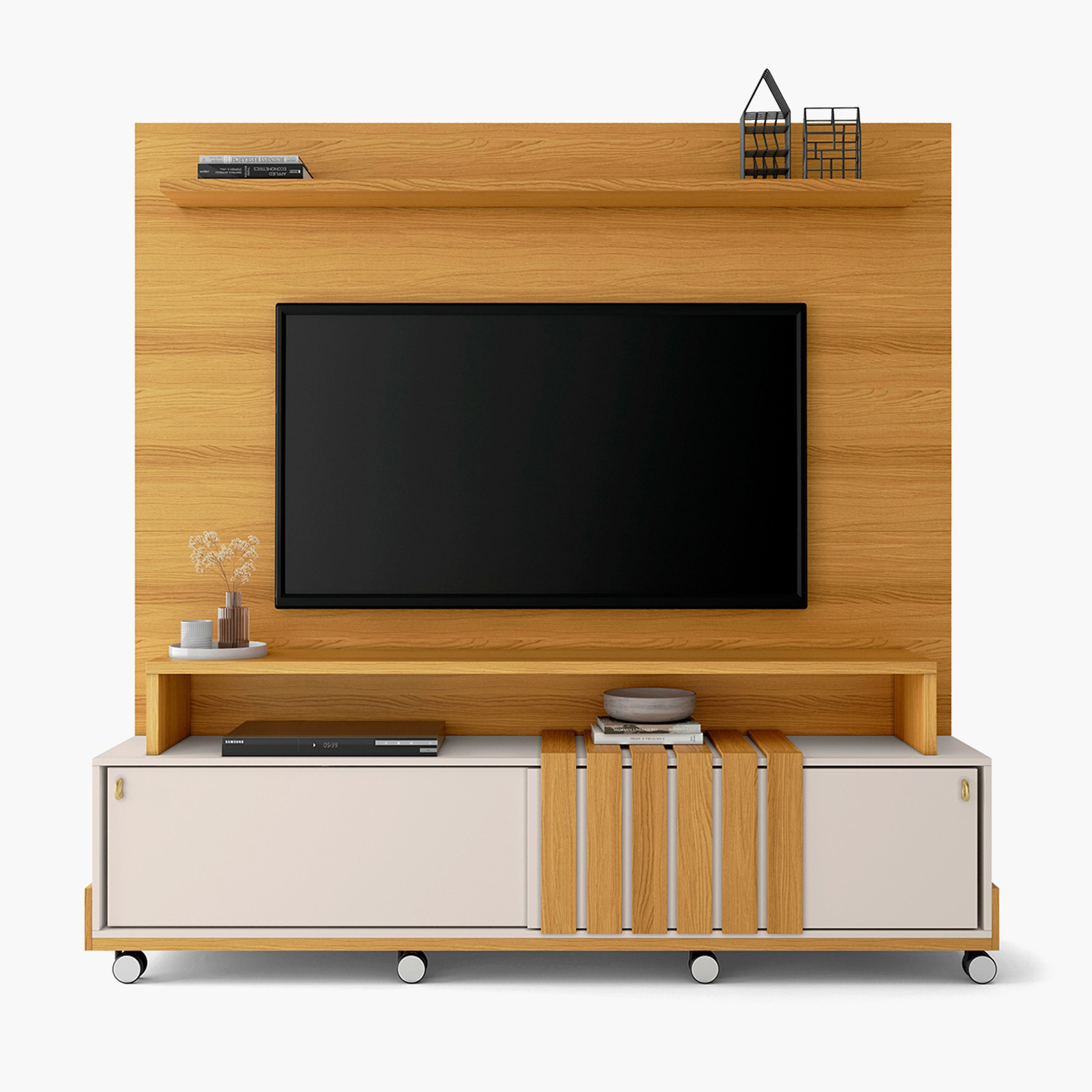 Harve Wall Unit for TVs up to 65 inches-hbxlivingroom-mediaunitsandstorage-wallunits-image-4