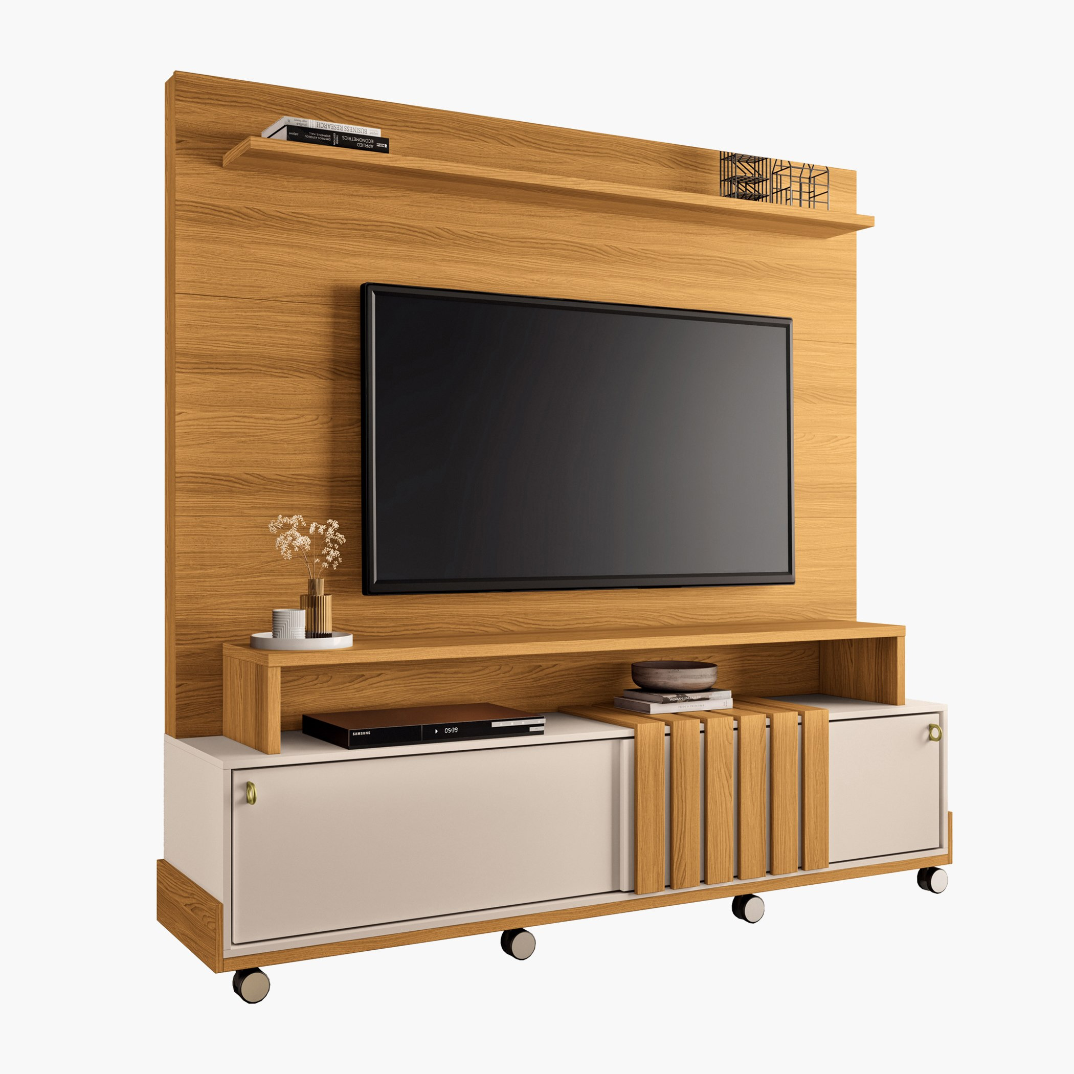 Harve Wall Unit for TVs up to 65 inches-hbxlivingroom-mediaunitsandstorage-wallunits-image-5