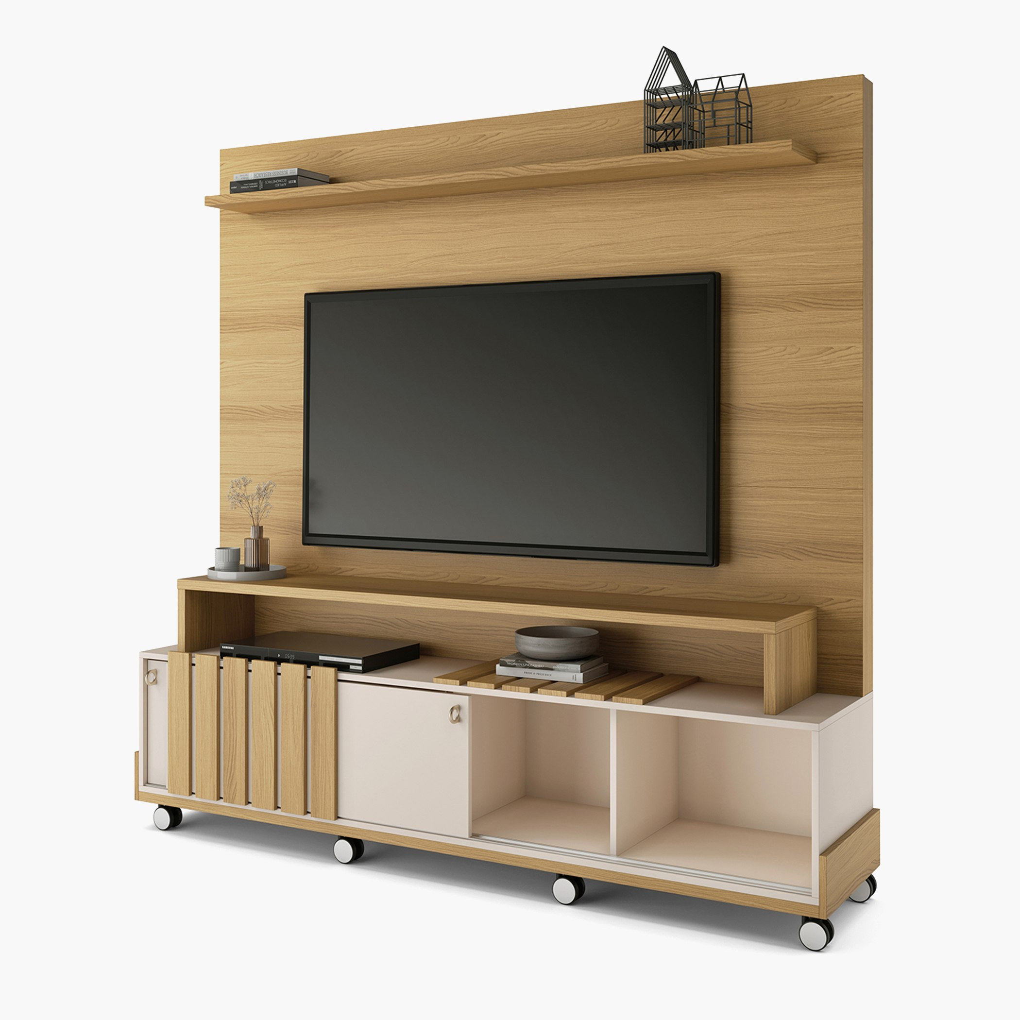 وحدة حائط للتلفزيونات حتى 65 بوصة من هارفي-hbxlivingroom-mediaunitsandstorage-wallunits-image-3