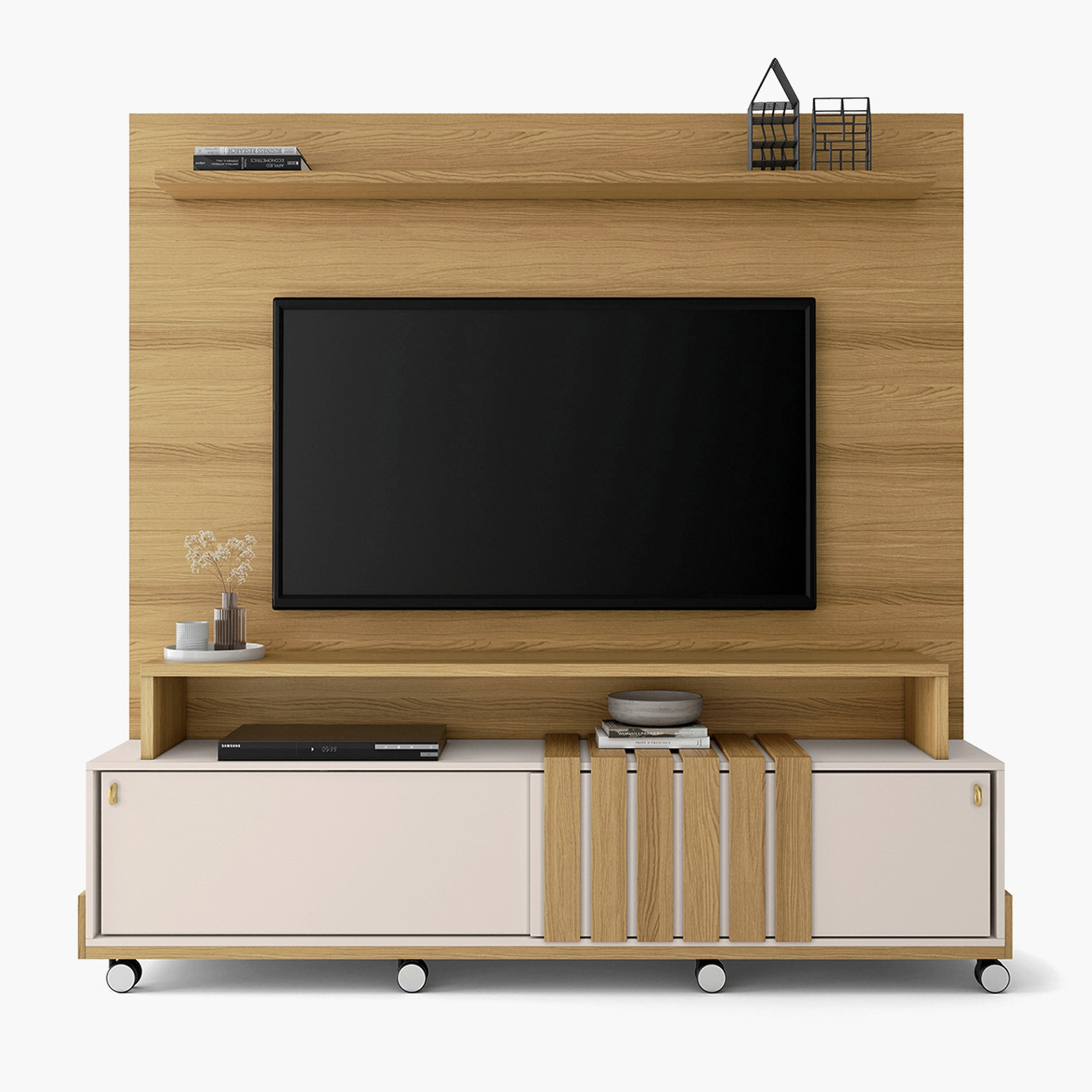وحدة حائط للتلفزيونات حتى 65 بوصة من هارفي-hbxlivingroom-mediaunitsandstorage-wallunits-image-4