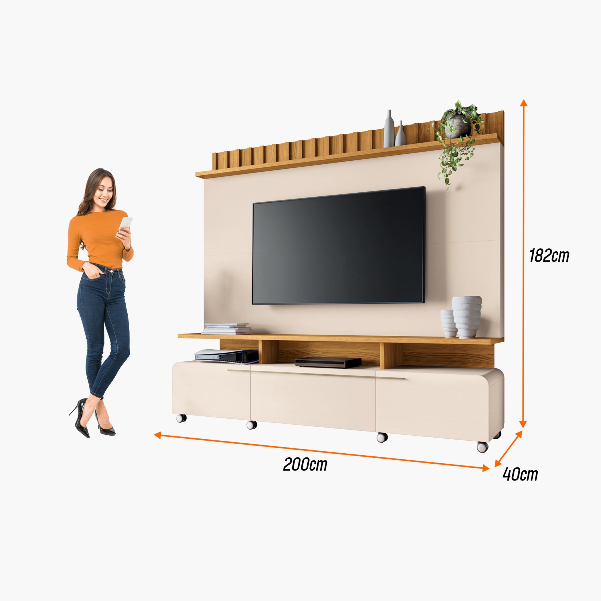 وحدة حائط للتلفزيونات حتى 70 بوصة من نانتس-hbxlivingroom-mediaunitsandstorage-wallunits-image-7
