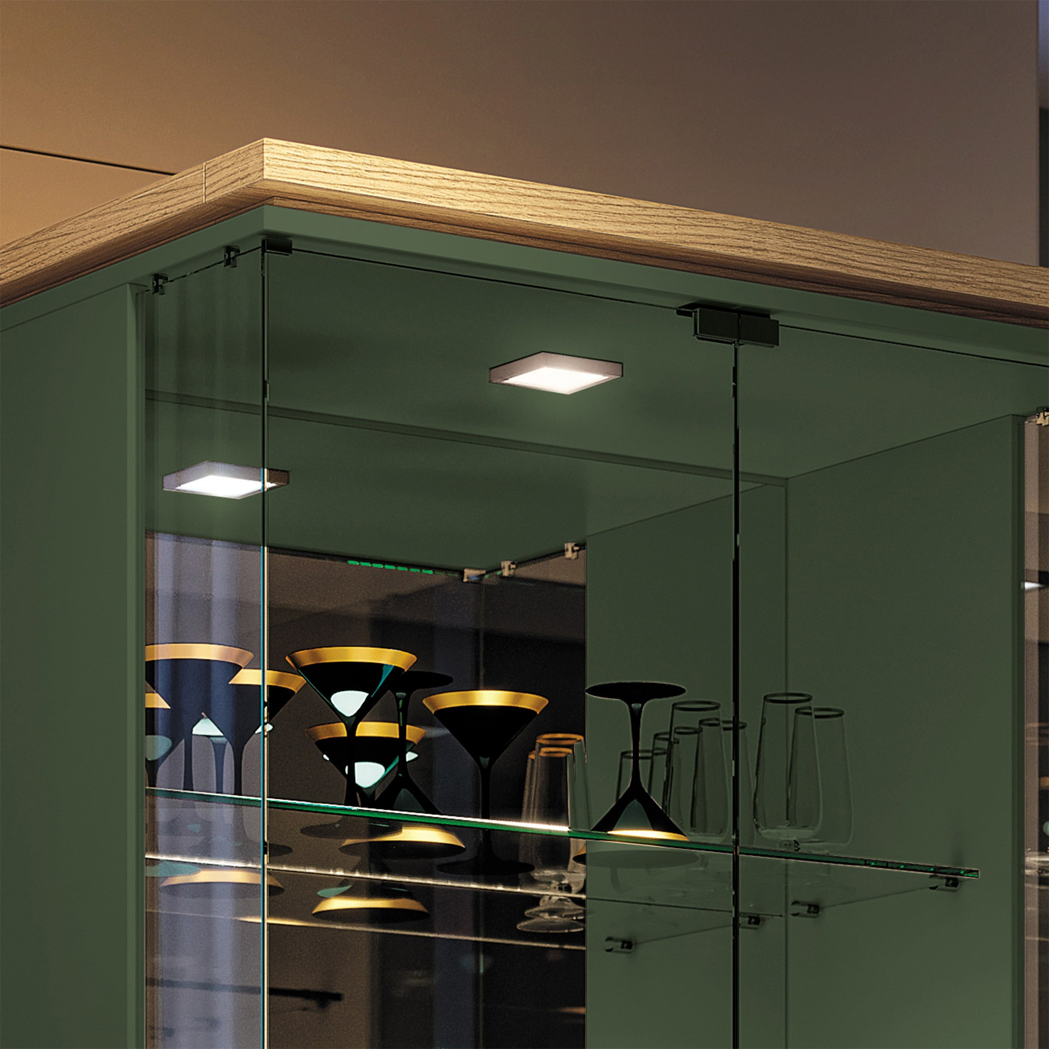 Aura Glass Door Curio Cabinet-hbxfurniture-diningroom-barcountersandbarstools-image-3