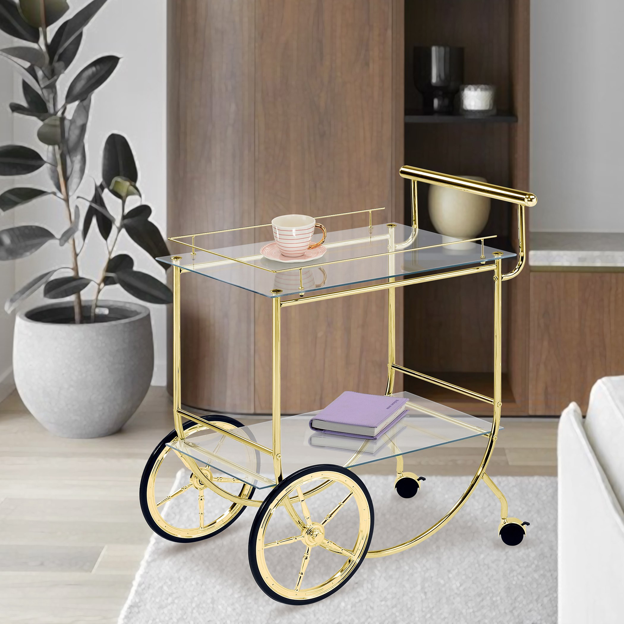 Josephine 2-Tier Serving Trolley-hbxlivingroom-tablesandstands-servingtrolleys-image-1