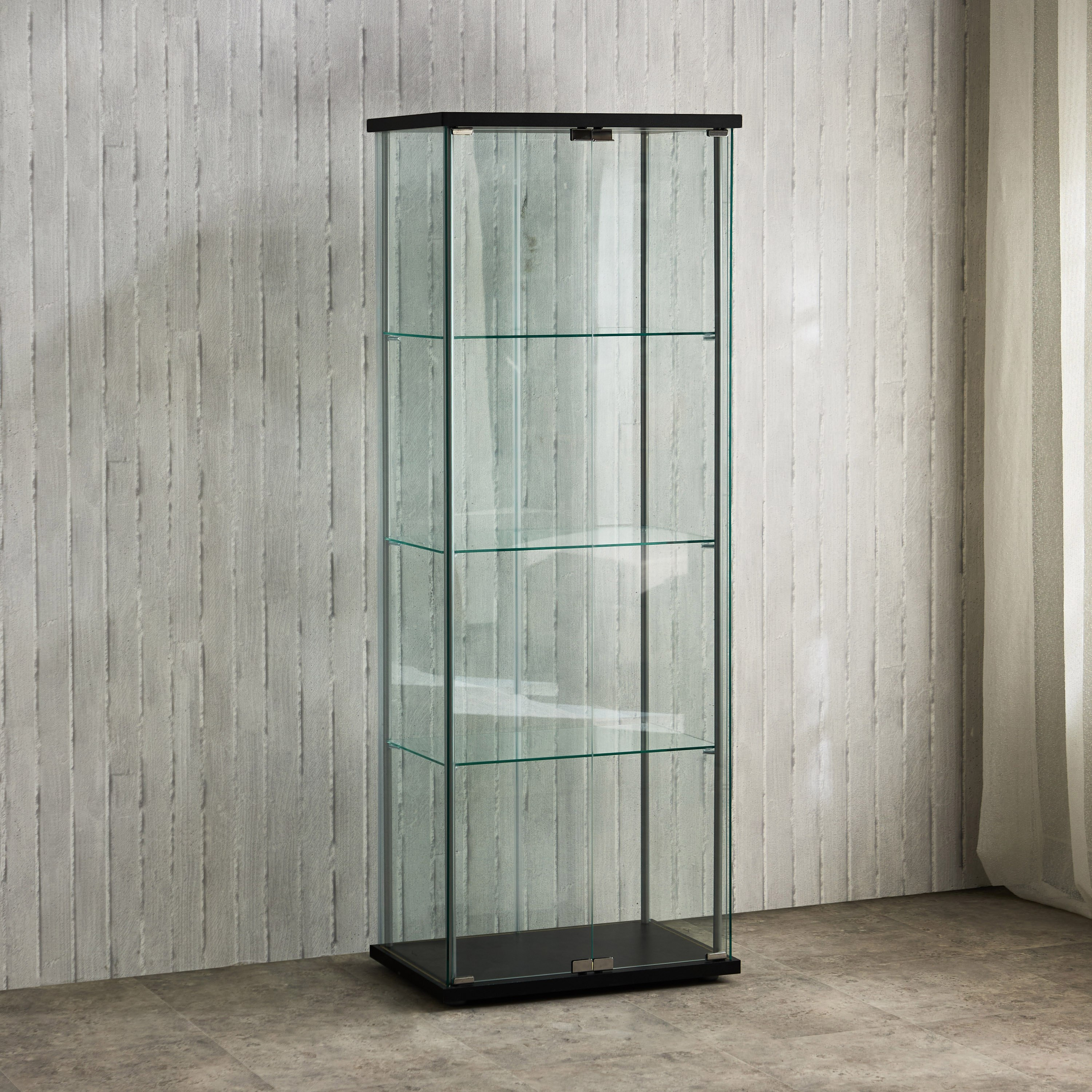وحدة عرض زجاج ببابين و3 رفوف من دوفر-hbxfurniture-diningroom-barcountersandbarstools-image-9