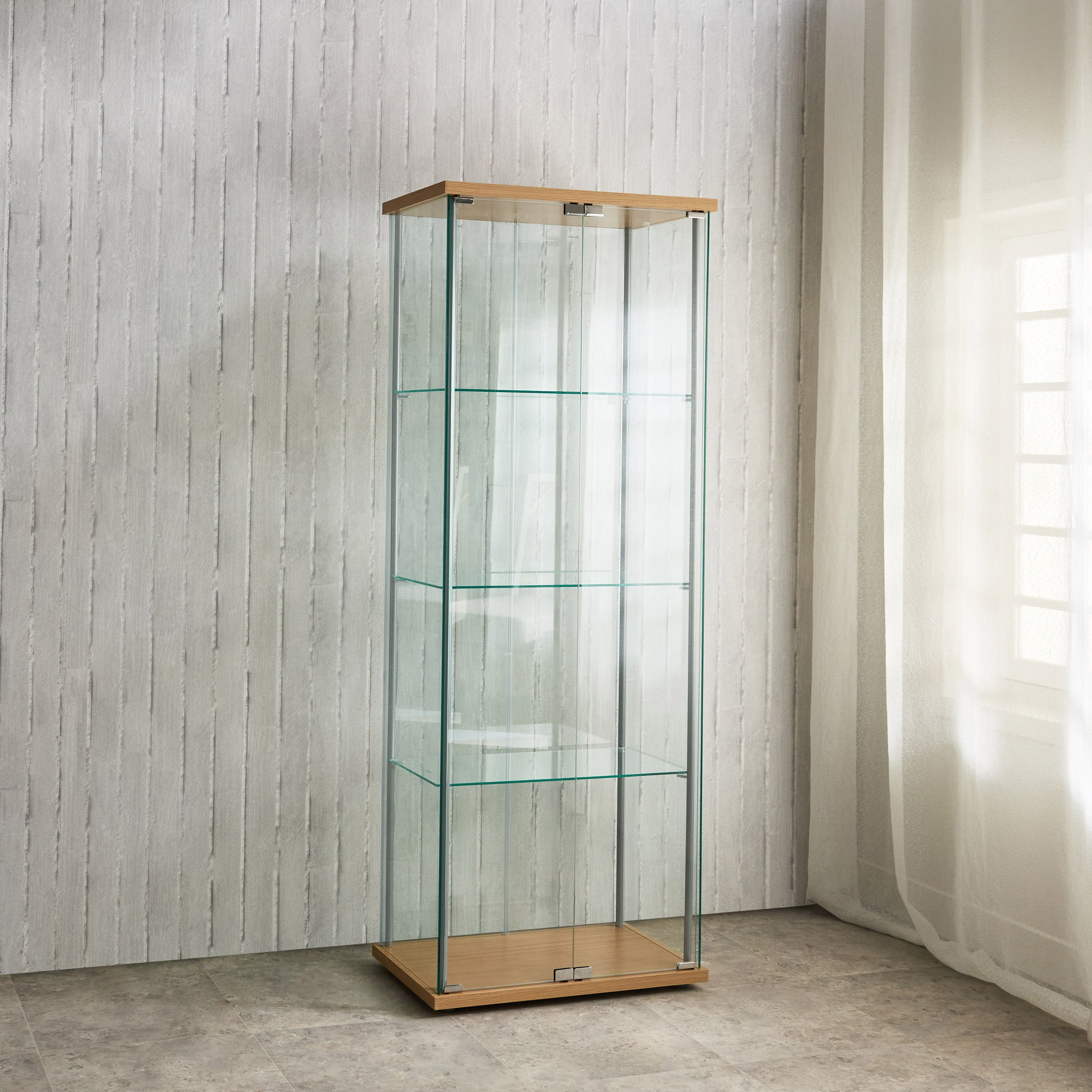 Dover Curio Cabinet with 2 Doors and 3 Shelf-hbxfurniture-diningroom-barcountersandbarstools-image-8
