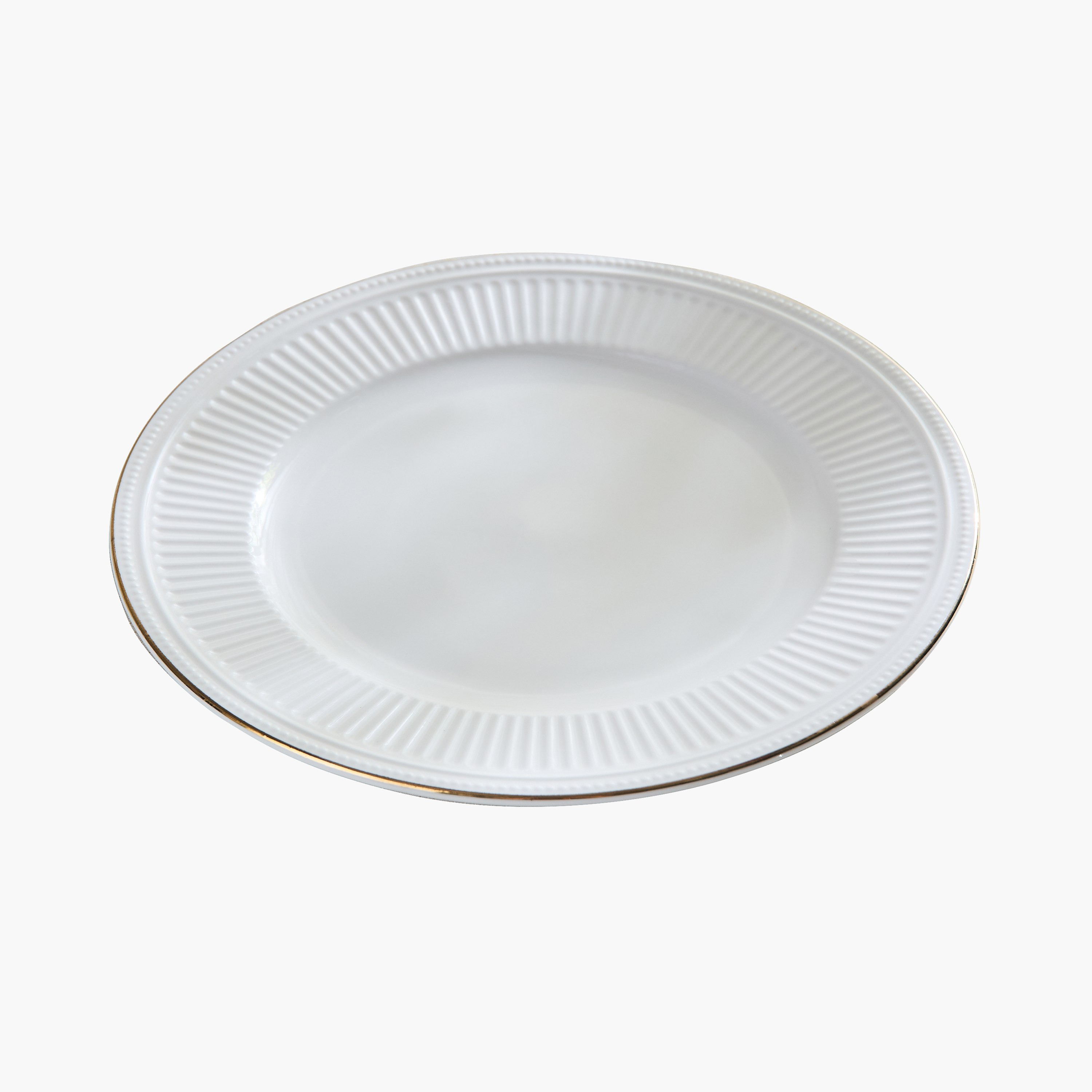 Embossed Gold Line Dinner Plate - 26 cm-hbxdecorandfurnishings-tabletop-crockery-image-4