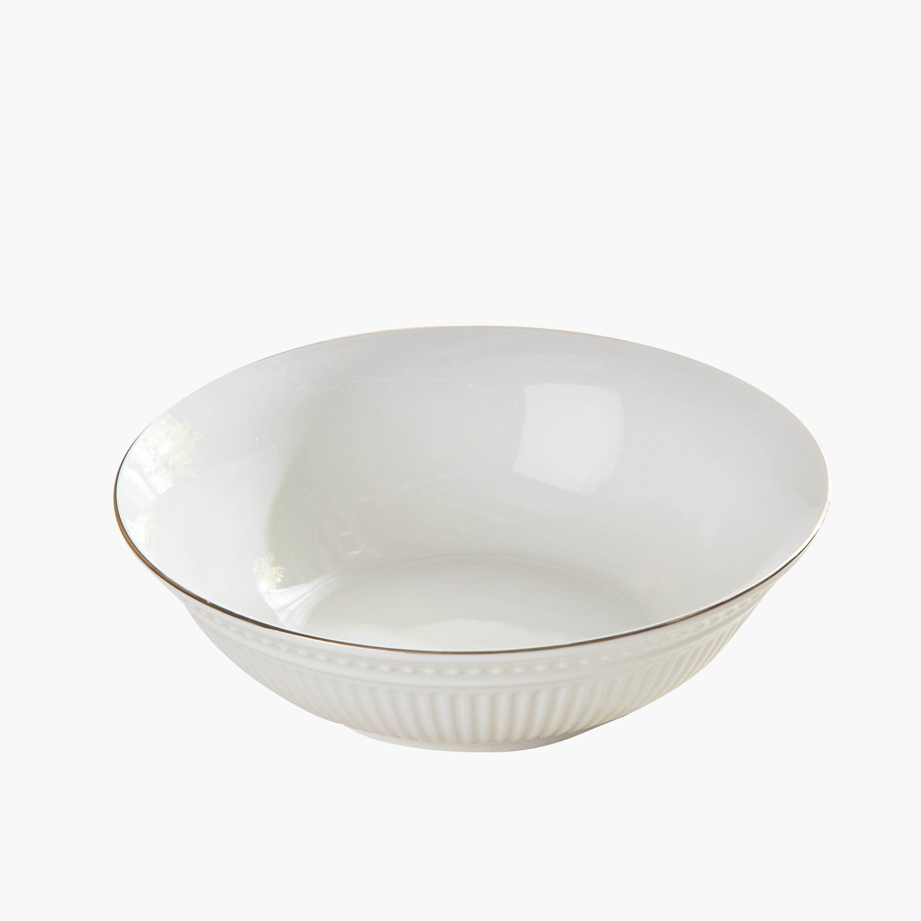 وعاء تقديم بتفاصيل ذهبية منقوشة - 22.5 سم-hbxdecorandfurnishings-tabletop-serveware-image-5