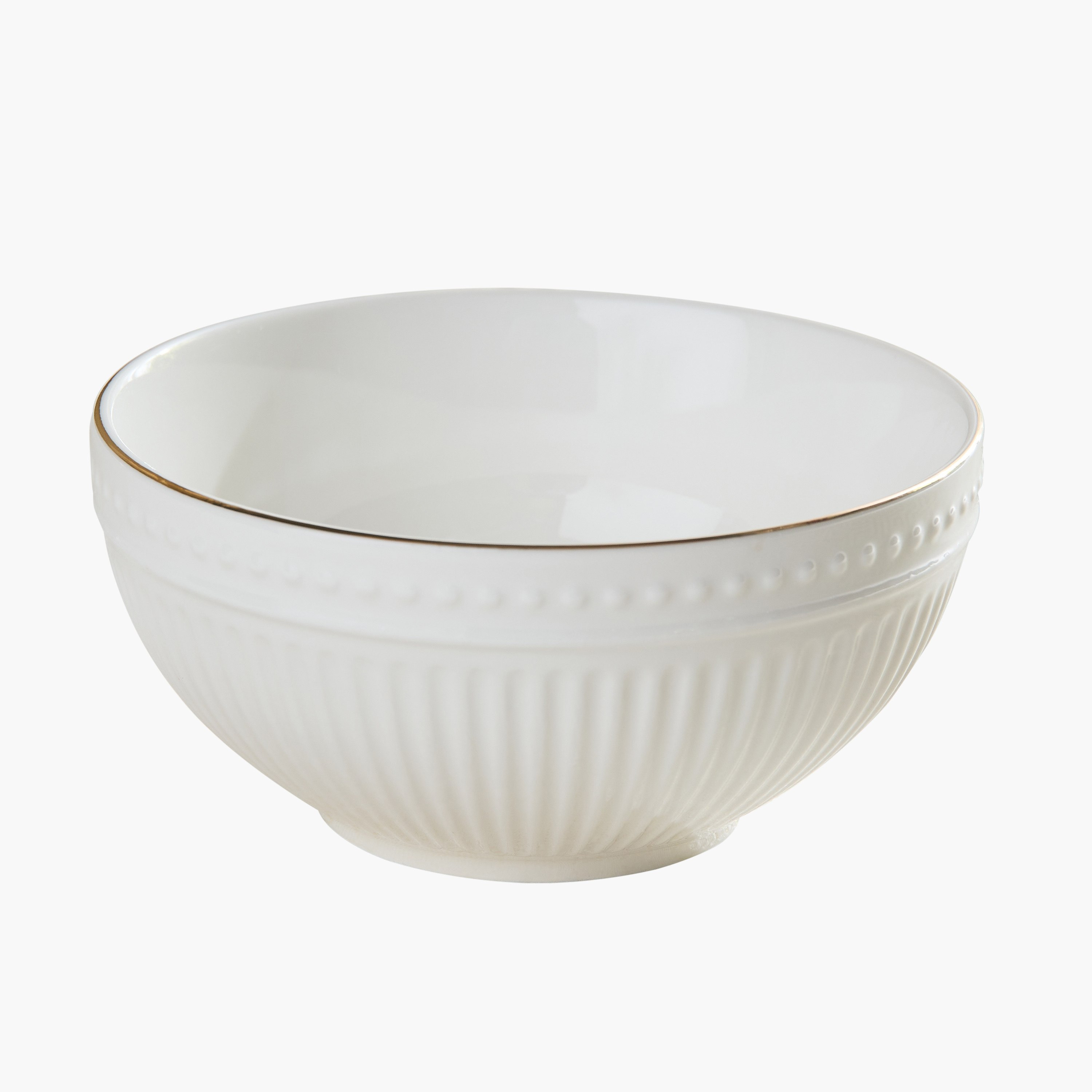 Embossed Gold Line Veg Bowl - 15 cm-hbxdecorandfurnishings-tabletop-serveware-image-5