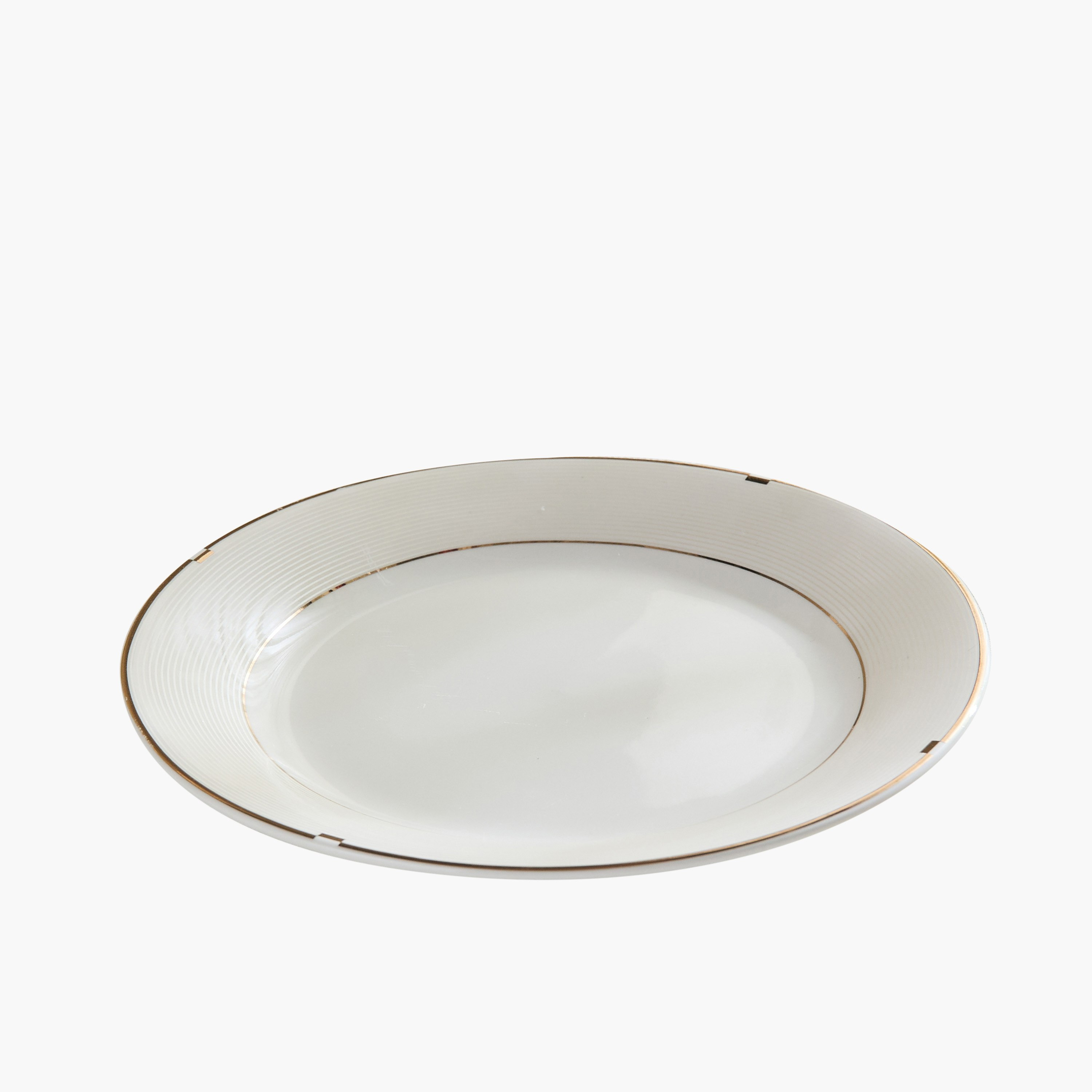 صحن جانبي بتفاصيل ذهبية - 19.5 سم-hbxdecorandfurnishings-tabletop-crockery-image-5