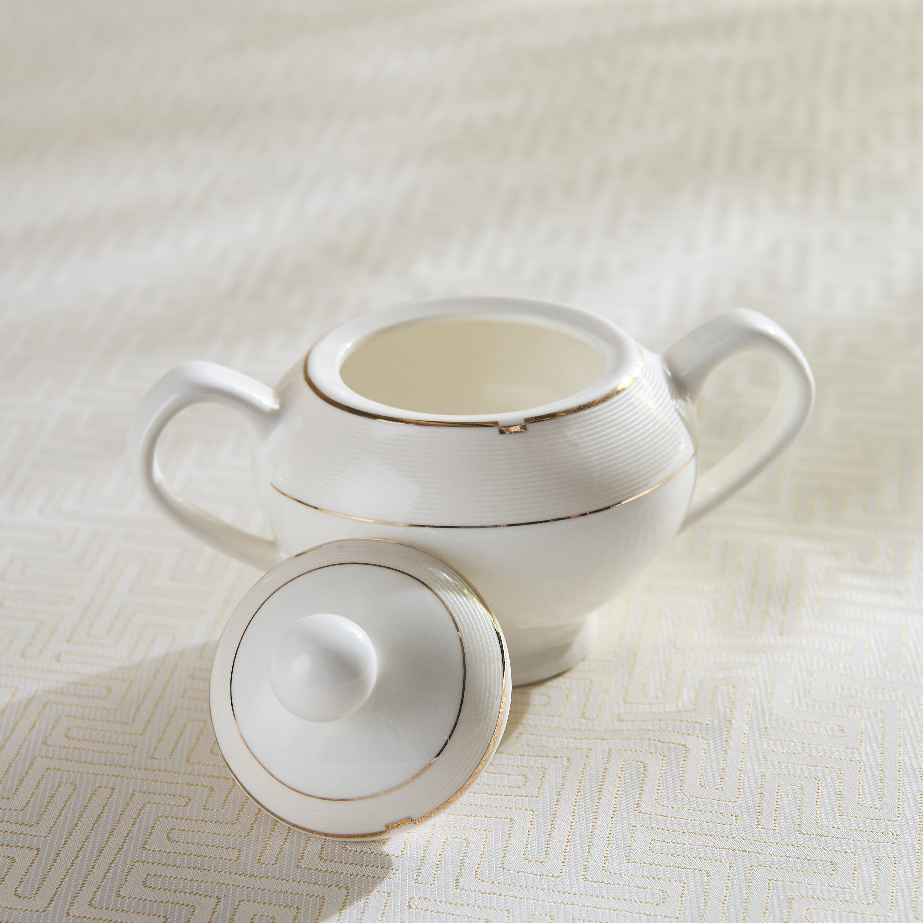 وعاء سكر بغطاء وتفاصيل ذهبية-hbxhomeware-hbxkitchen-image-2