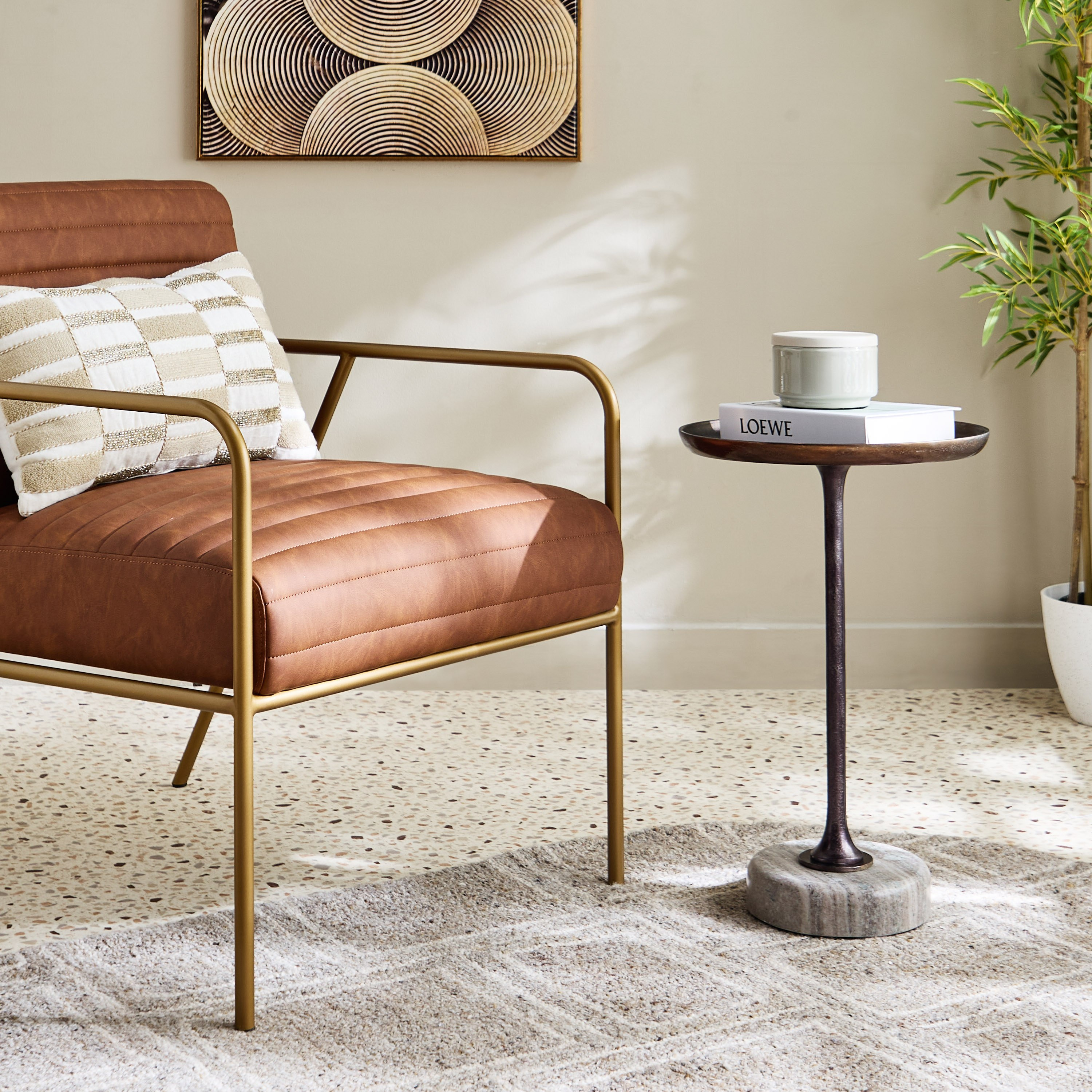 طاولة بقاعدة رخام طبيعي - ملفين من كافون-hbxfurniture-livingroom-endtables-image-5