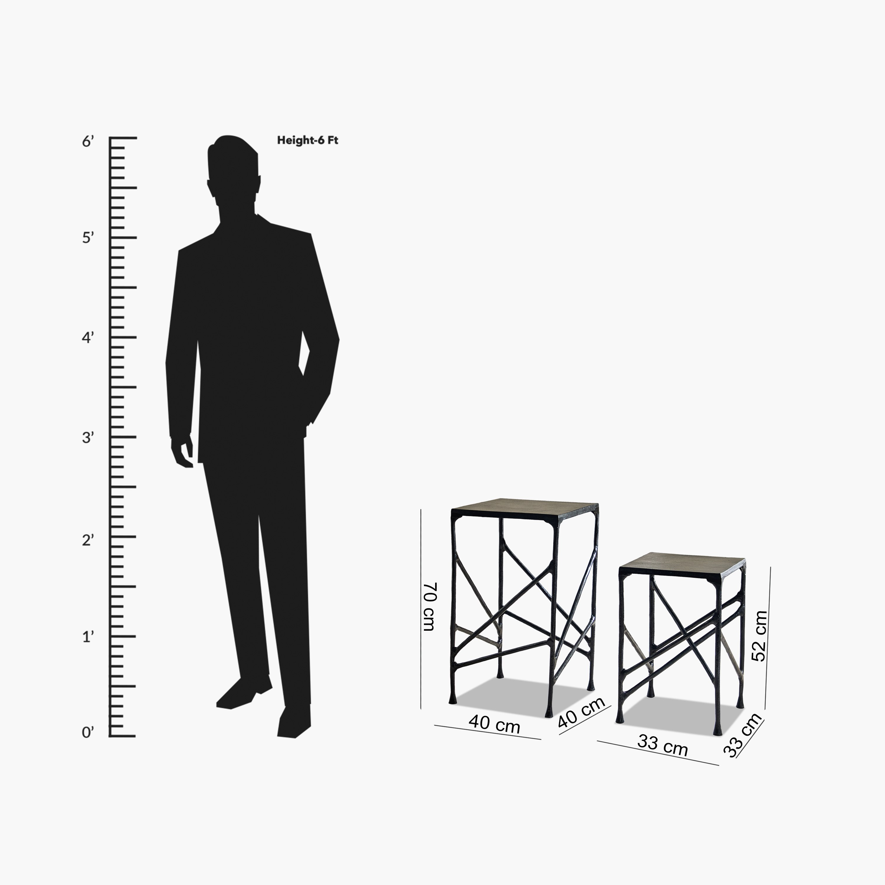 Vendra Dario 2-Piece Metal Casted Nesting Table Set-hbxfurniture-livingroom-nestingtables-image-8