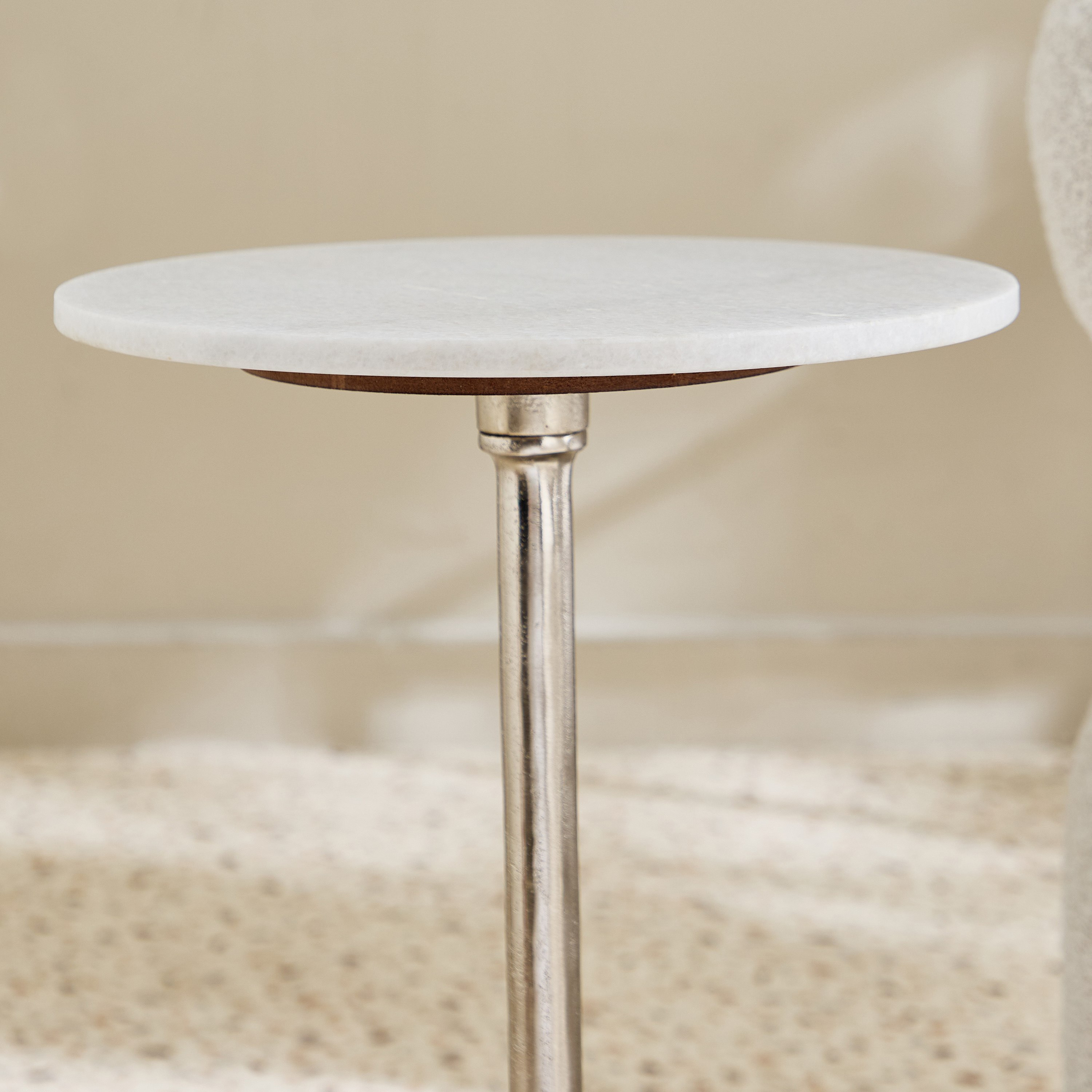 Cavon Alfred Genuine Marble Top Accent Table-hbxfurniture-livingroom-endtables-image-4