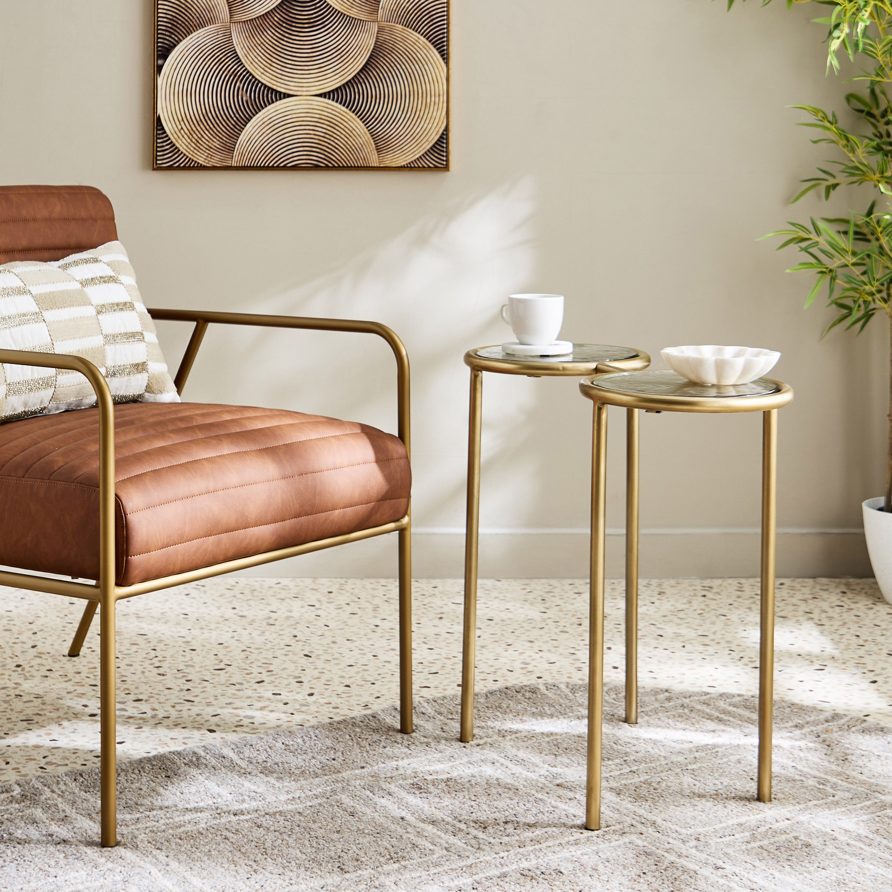 طاولة بسطح من الزجاج - فيينا من كافون-hbxfurniture-livingroom-endtables-image-5