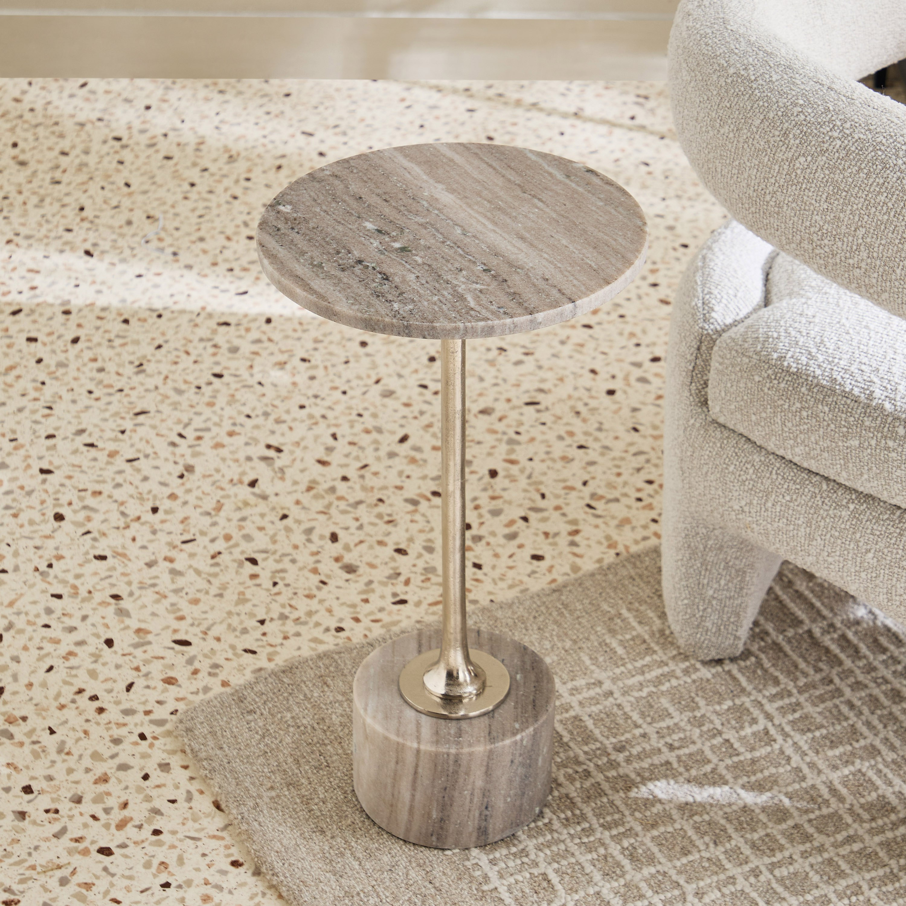 طاولة بسطح من الرخام الأصلي - فليكس من كافون-hbxfurniture-livingroom-endtables-image-2