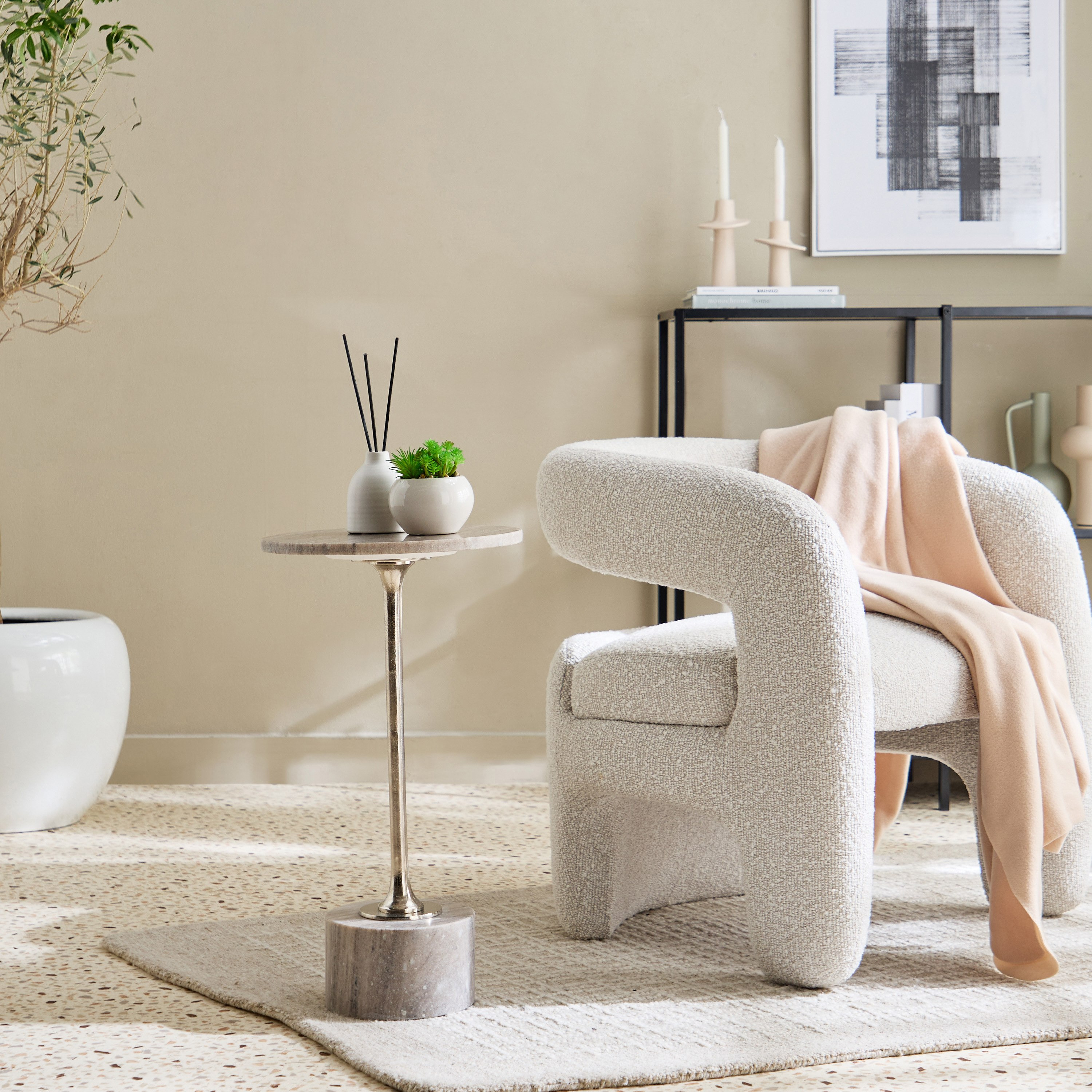 طاولة بسطح من الرخام الأصلي - فليكس من كافون-hbxfurniture-livingroom-endtables-image-5