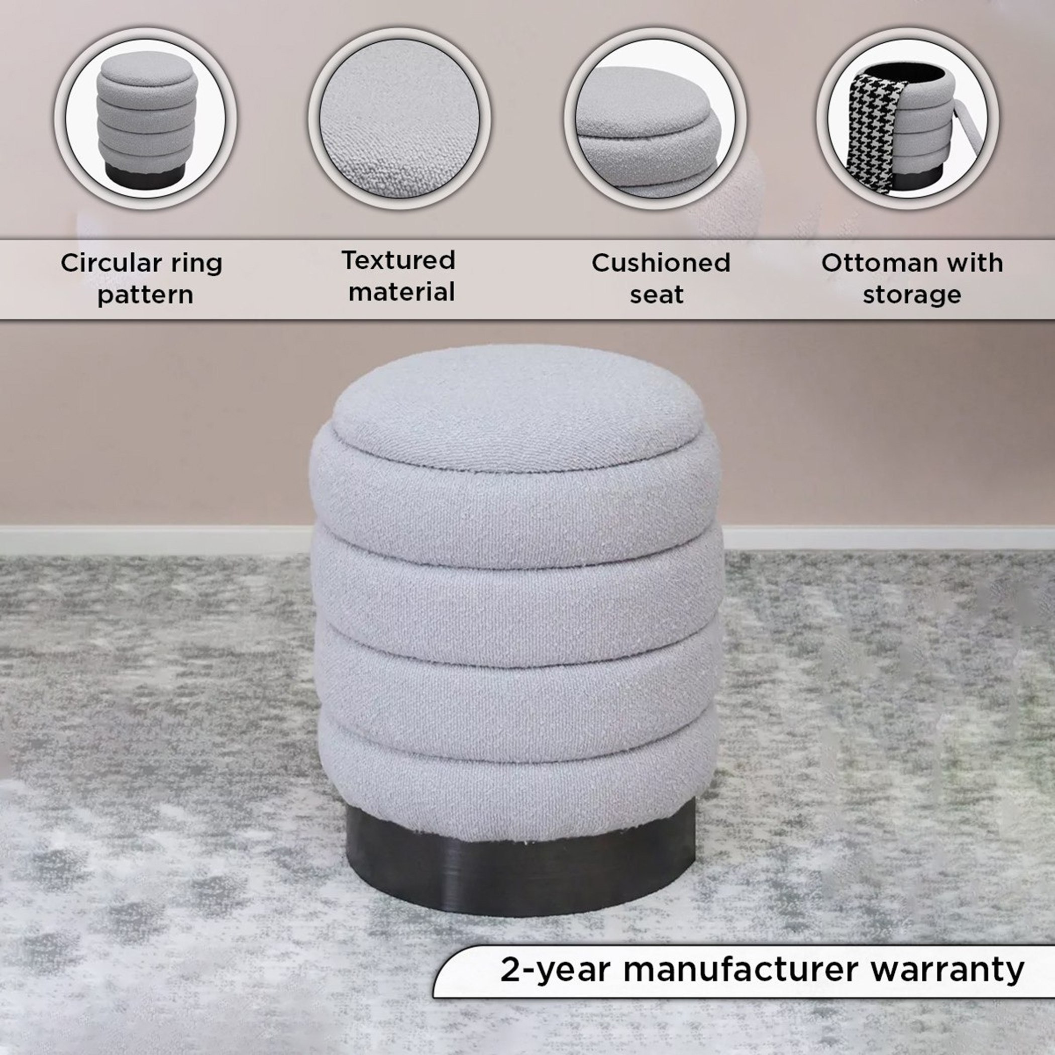 Dolce NXT Fabric Ottoman with Storage-hbxlivingroom-sofasandarmchairs-ottomansandfootstools-image-4