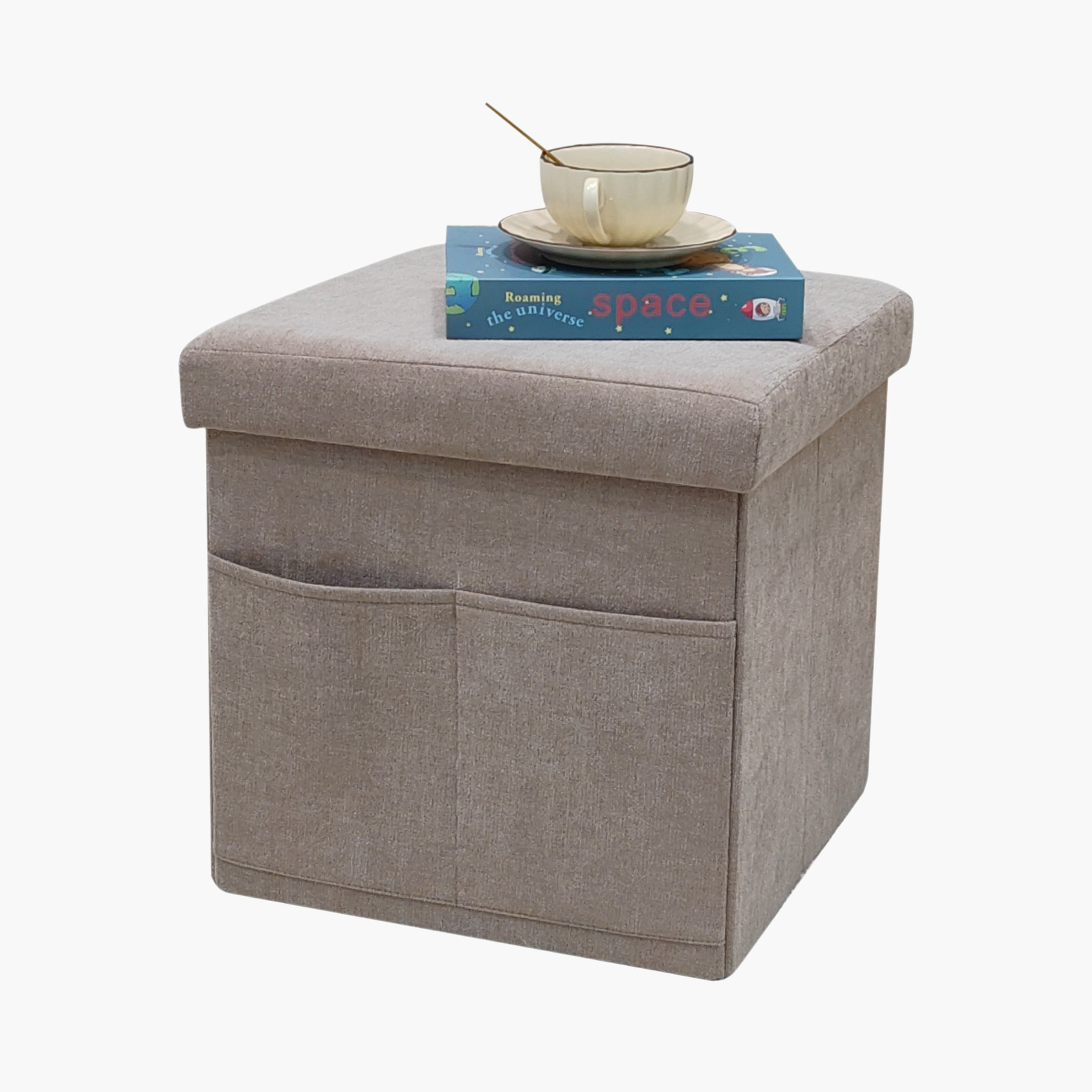 Franco Fabric Folding Ottoman with Storage-hbxlivingroom-sofasandarmchairs-ottomansandfootstools-image-3