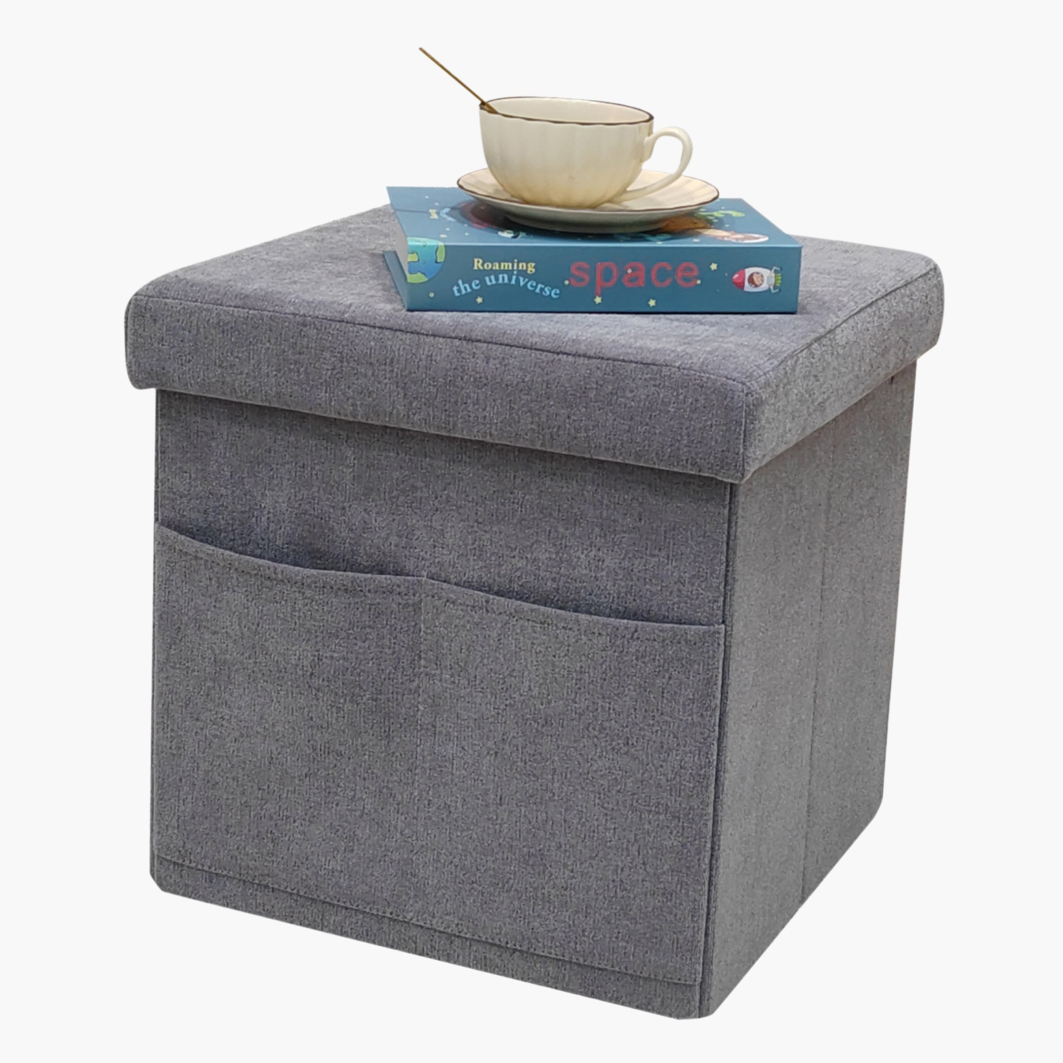 Franco NXT Fabric Folding Ottoman with Storage-hbxlivingroom-sofasandarmchairs-ottomansandfootstools-image-3