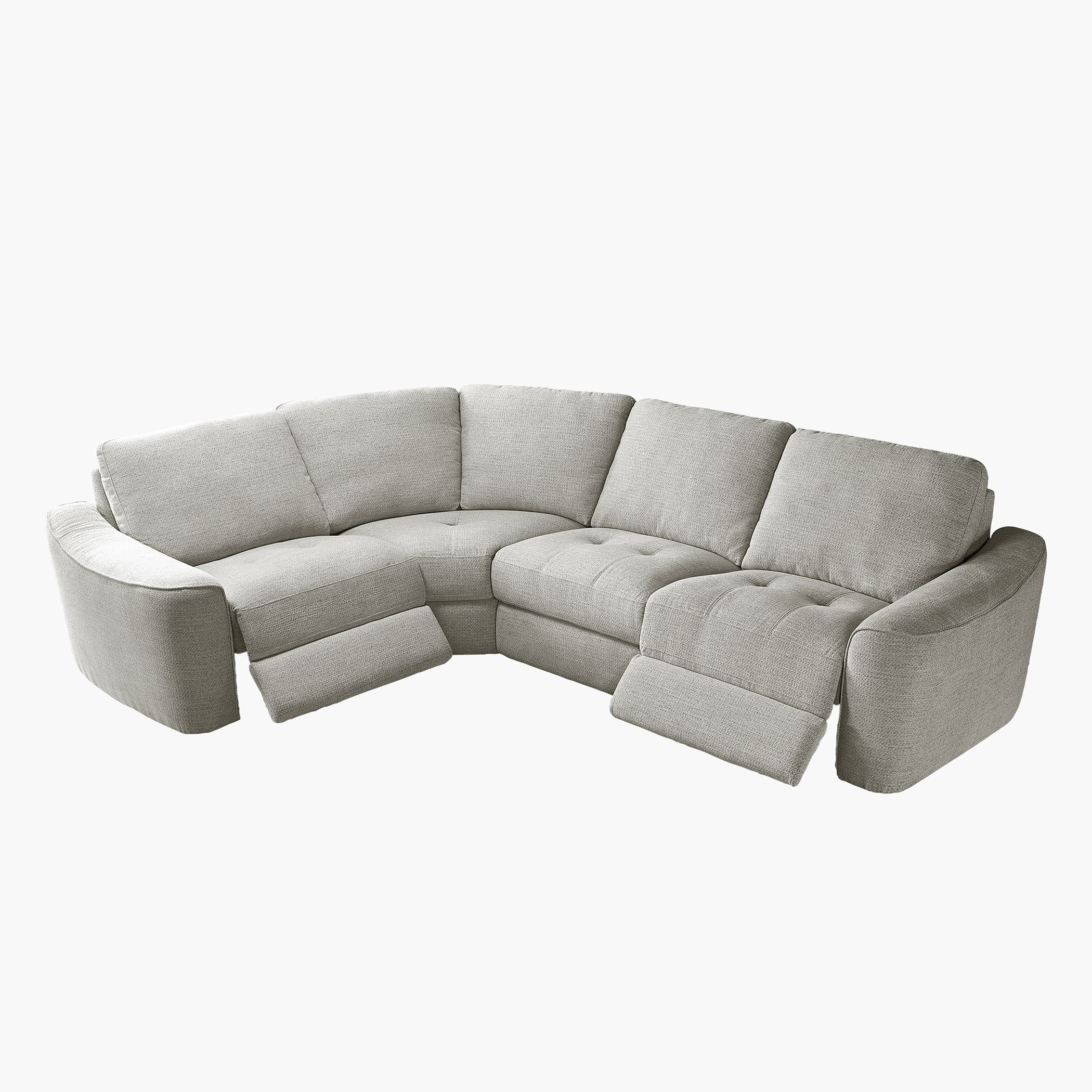 Miami Power 5-Seater Fabric Corner Recliner with Console-hbxlivingroom-sofasandarmchairs-sofas-image-5