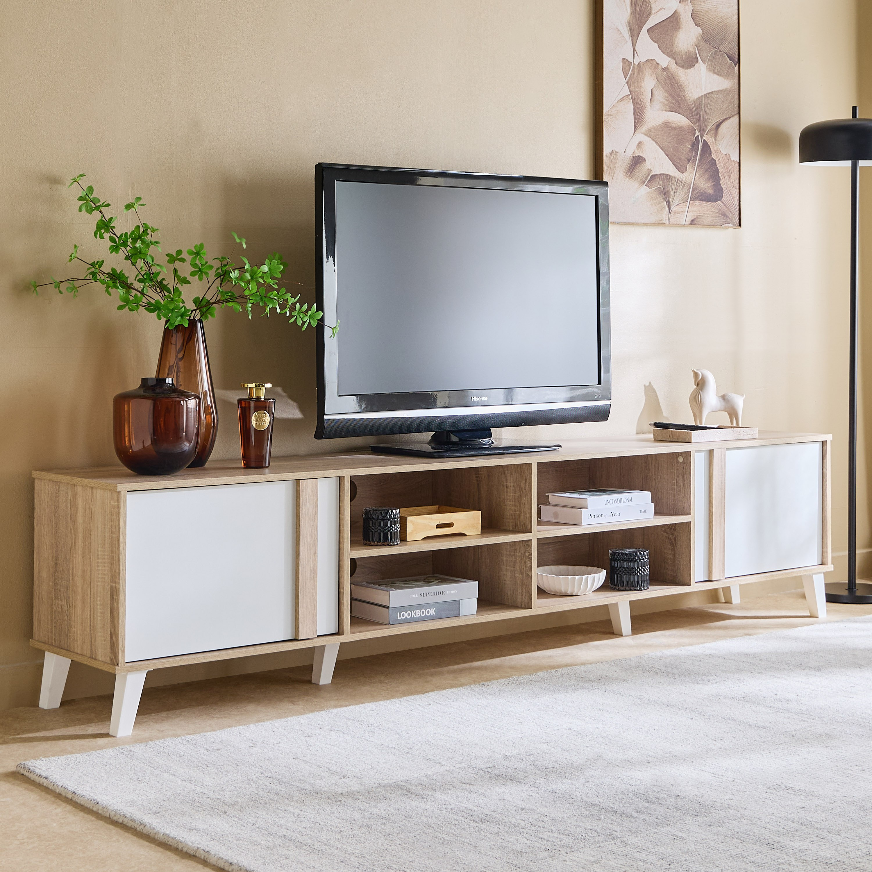 Alford 2.4 Meter TV Unit for TV up to 88 inches-hbxlivingroom-mediaunitsandstorage-tvunits-image-1